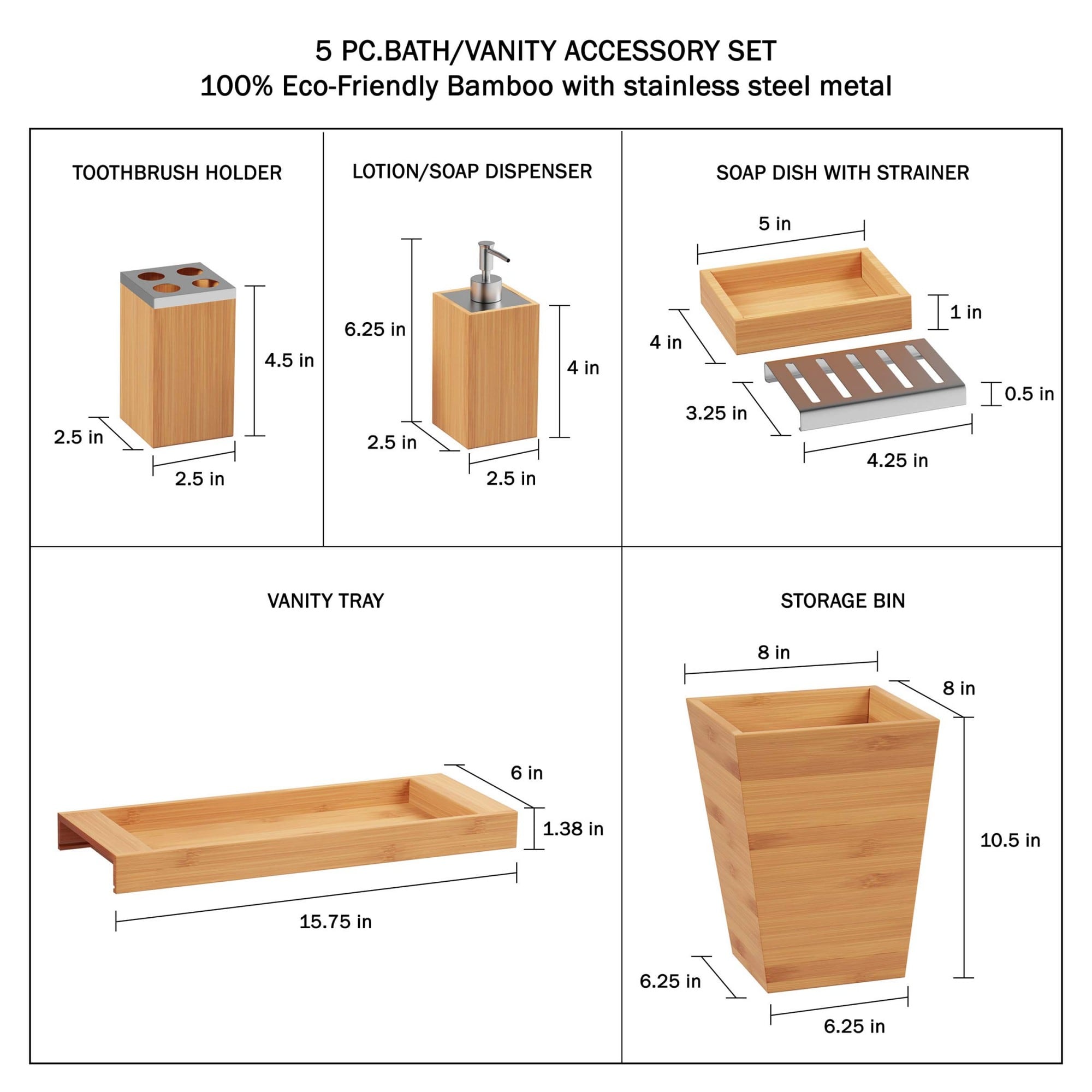 Wudkey L4-KB2U8D Vanity-Accessories - View #2