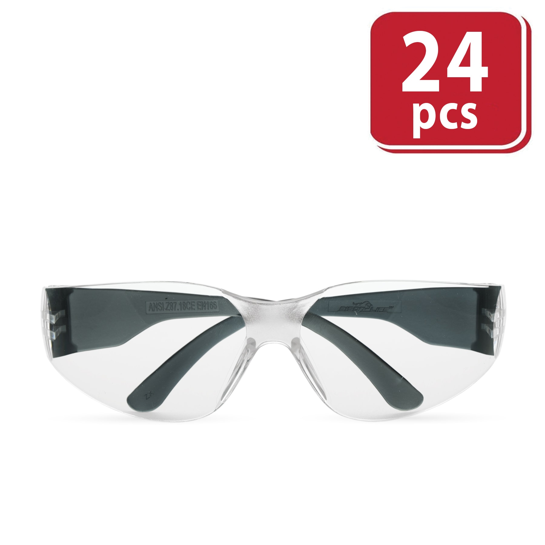 BISON LIFE SH-CR-CLLCT-SG9BK-24 Protective-Eye-Wear - View #2