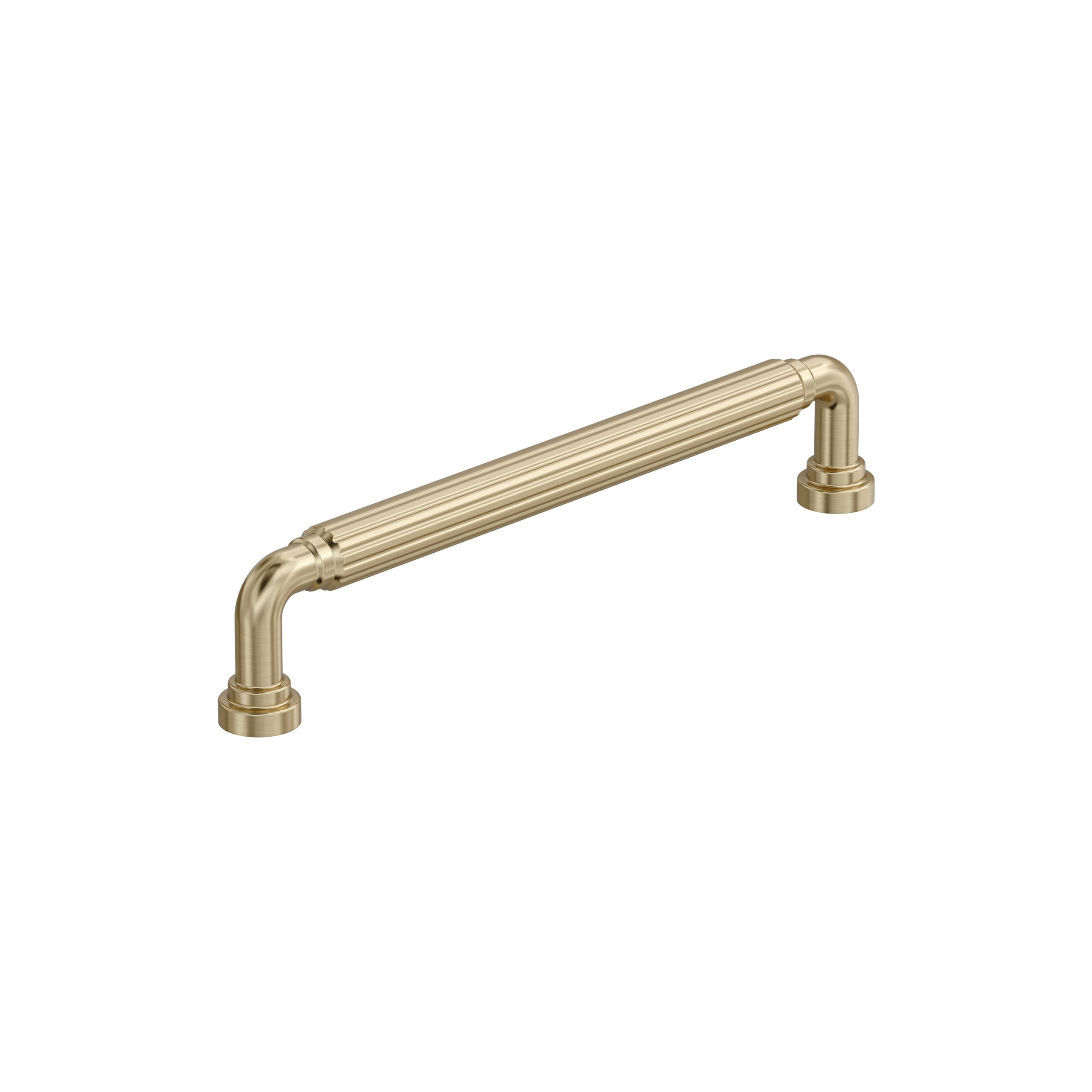 Amerock BP37704BBZ Cowrie 6-5/16-in , 160mm Center to Center Golden Champagne Arch Handle Drawer Pull