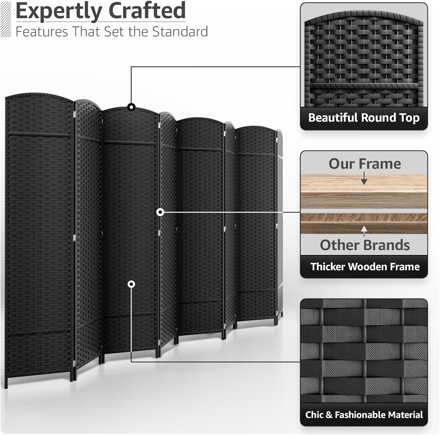 SORBUS 192405021121 Indoor-Privacy-Screens - View #3