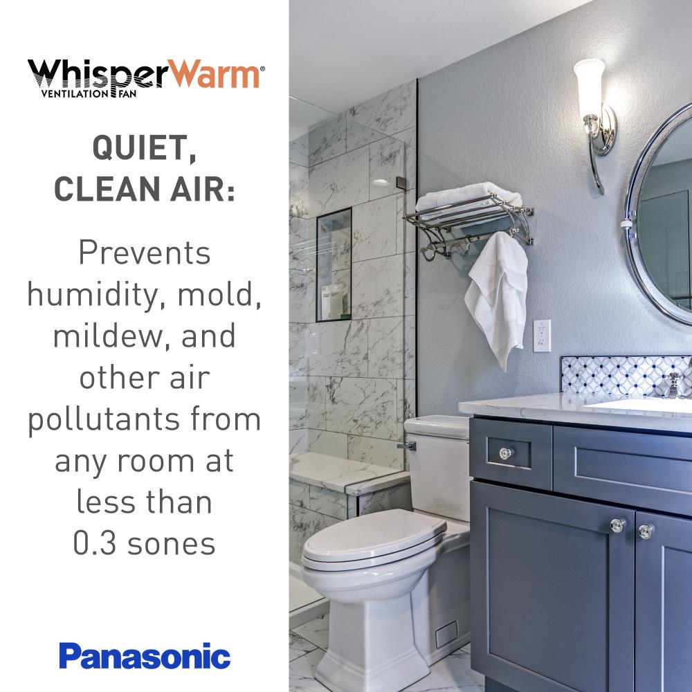 panasonic whisperwarm lite