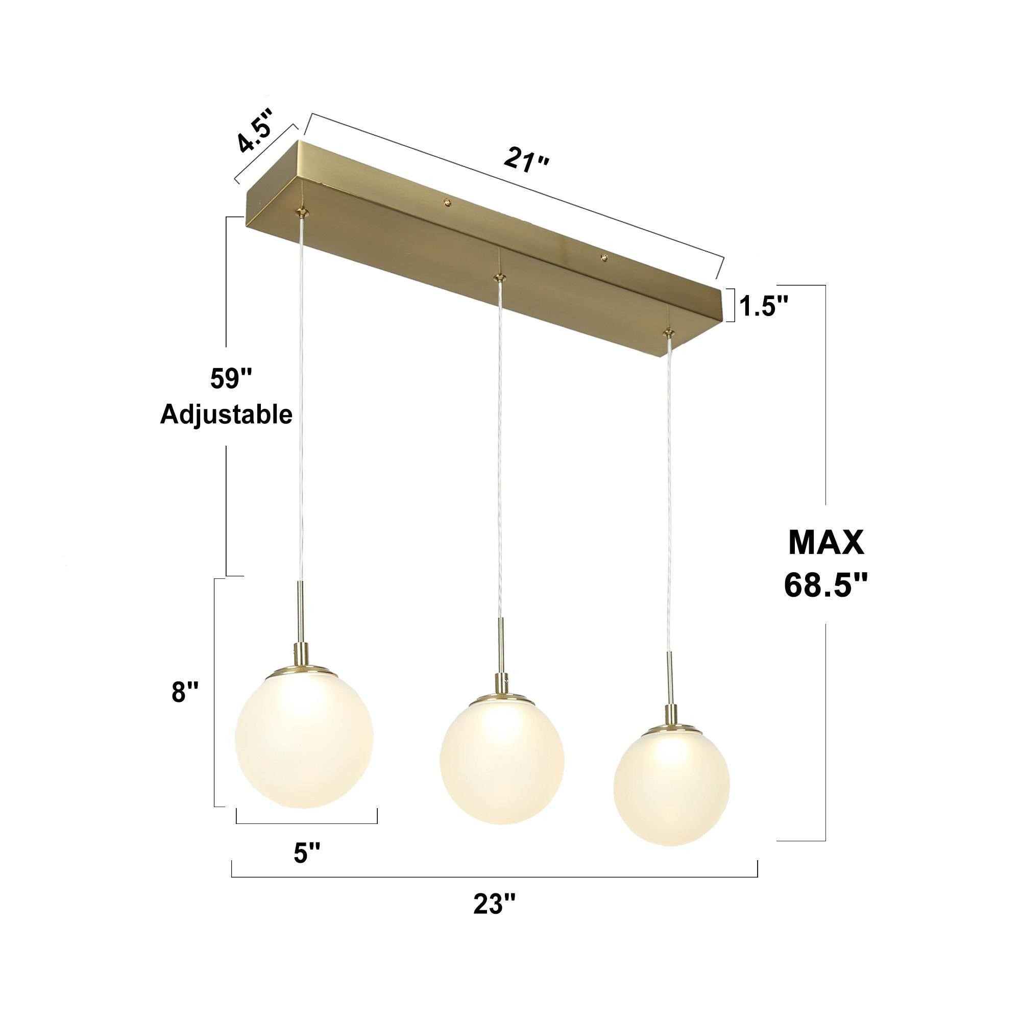 ZEVNI L3F3YREVW4413SC7 Pendant-Lights - View #6