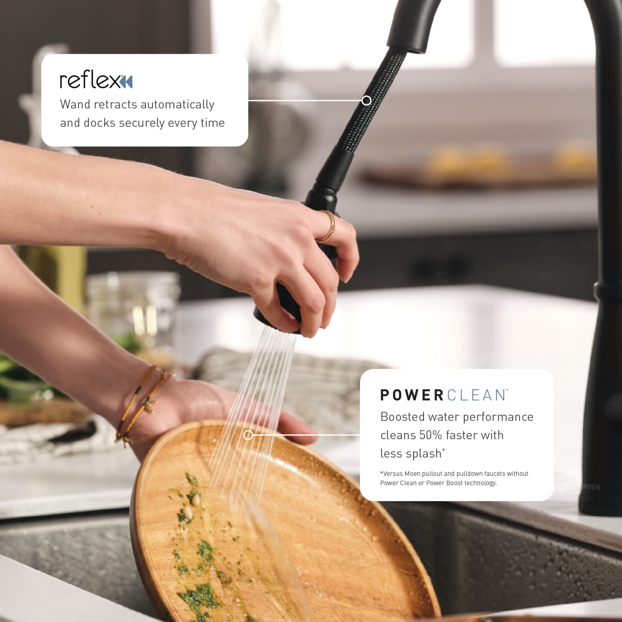 Moen 87028BL Kitchen-Faucets - View #3
