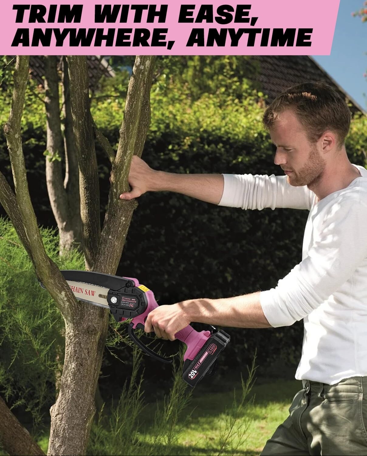 Adrinfly LAD0524D043 Cordless-Chainsaw - View #7
