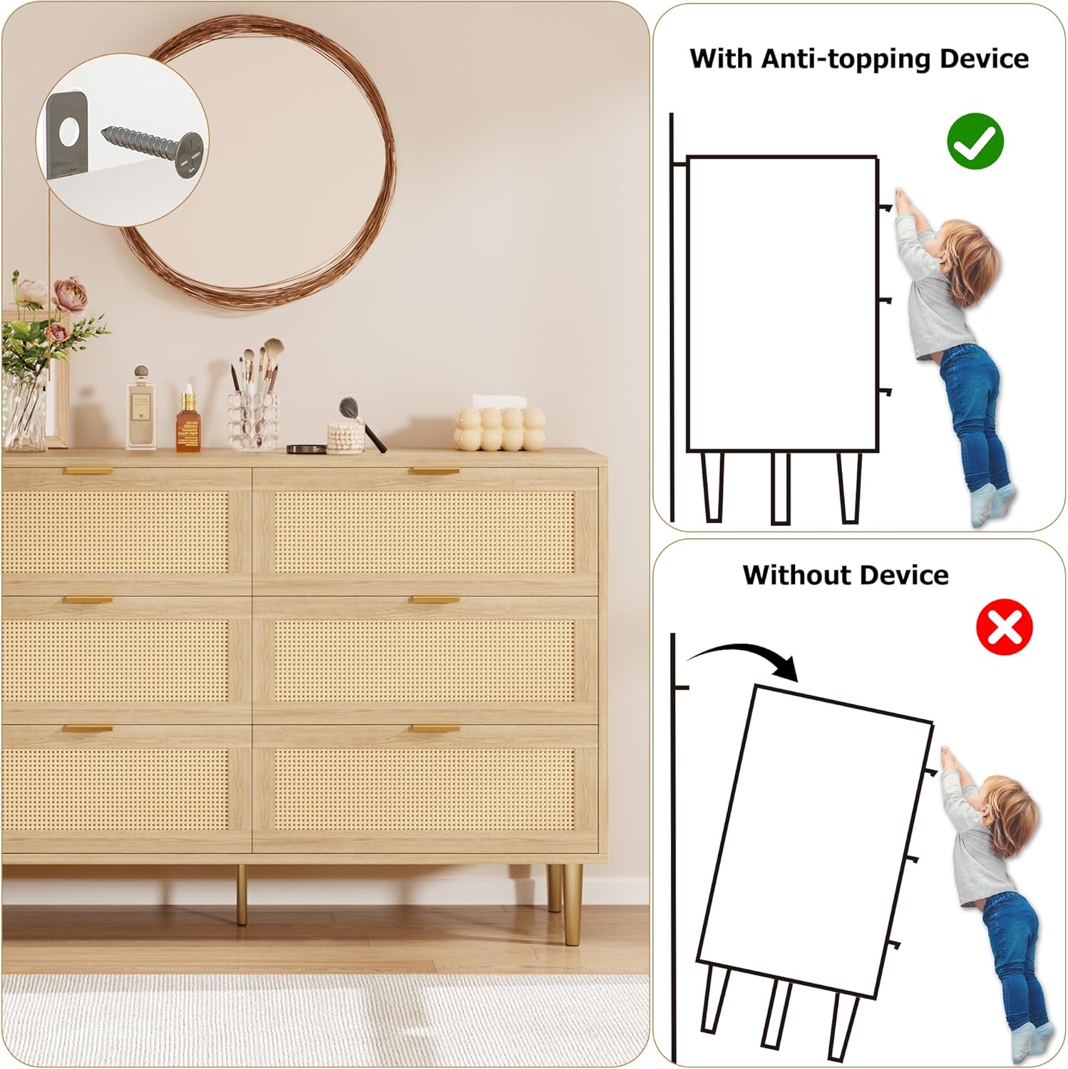 Qeetex LHF-DG-839OPBG5044 dressers - View #6