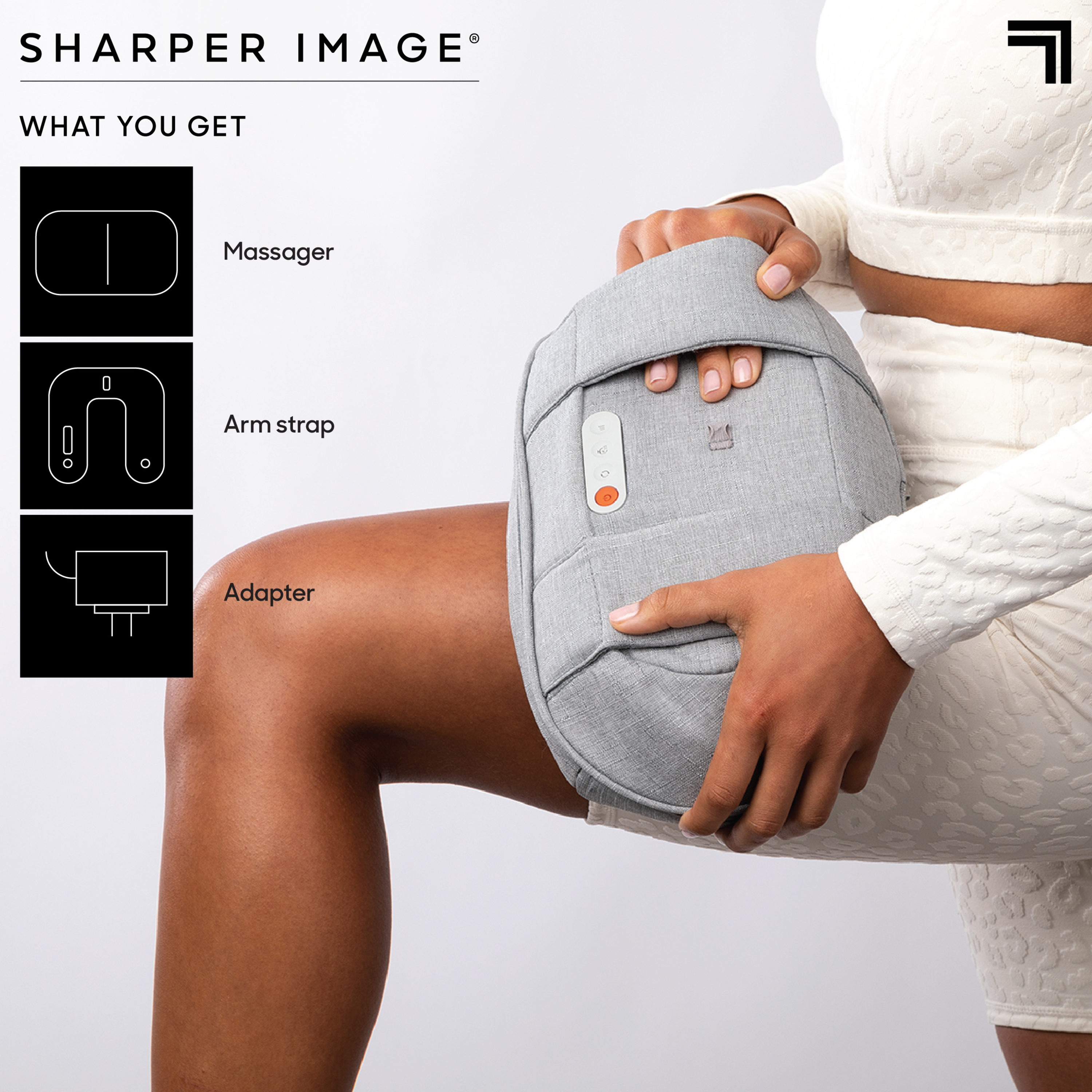 Sharper Image Realtouch Cordless Neck And Shoulder Shiatsu Massager : Target