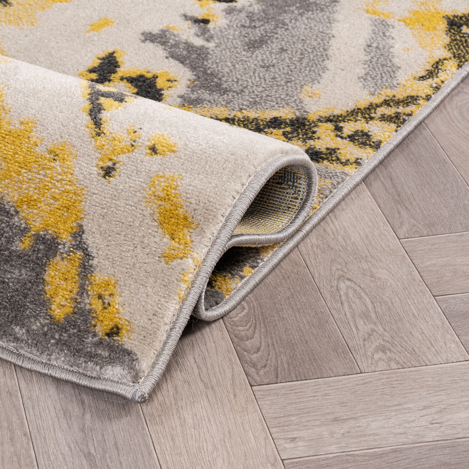 World Rug Gallery 389YELLOW5X7 rugs - View #6