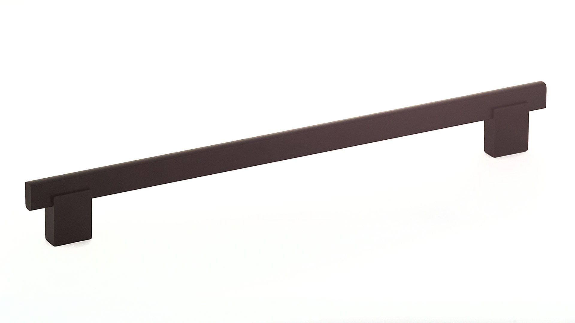 Richelieu BP905256900 Madison 10-1/8-in , 256mm Center to Center Matte Black Rectangular Handle
