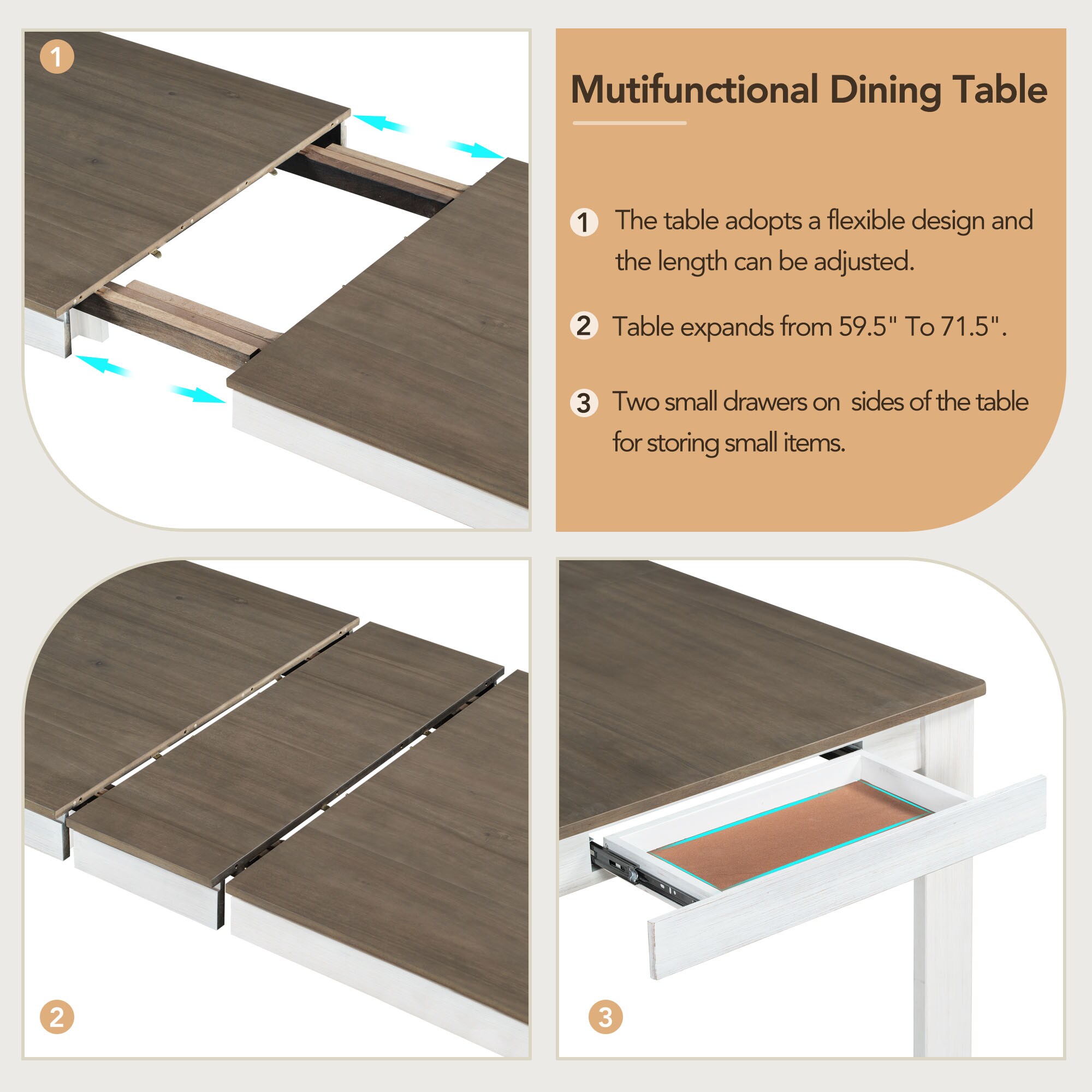 JANSNO DKSELL023 Dining-Sets - View #6
