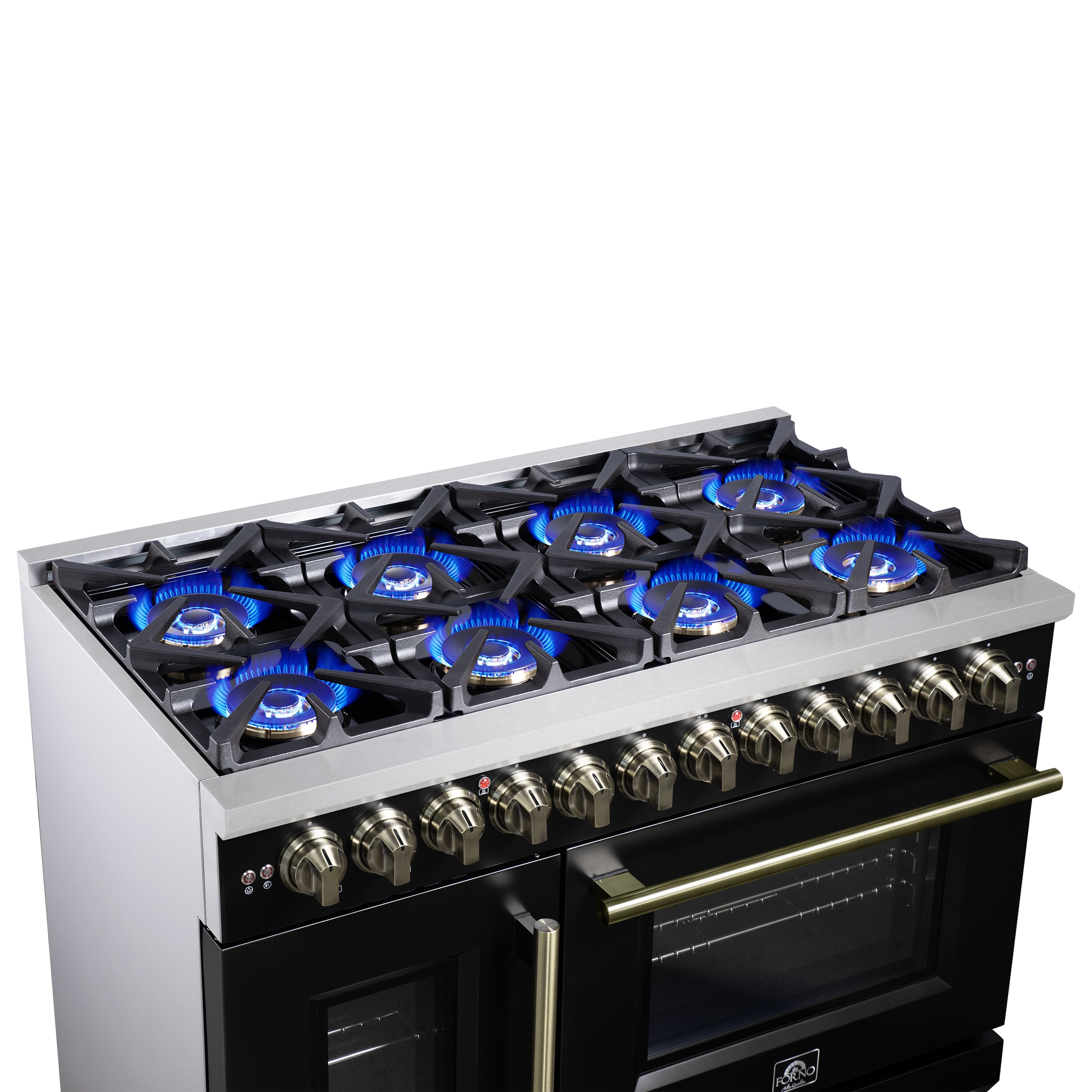 FORNO FFSGS6387-48BLK Double-Dual-Fuel-Ranges - View #16