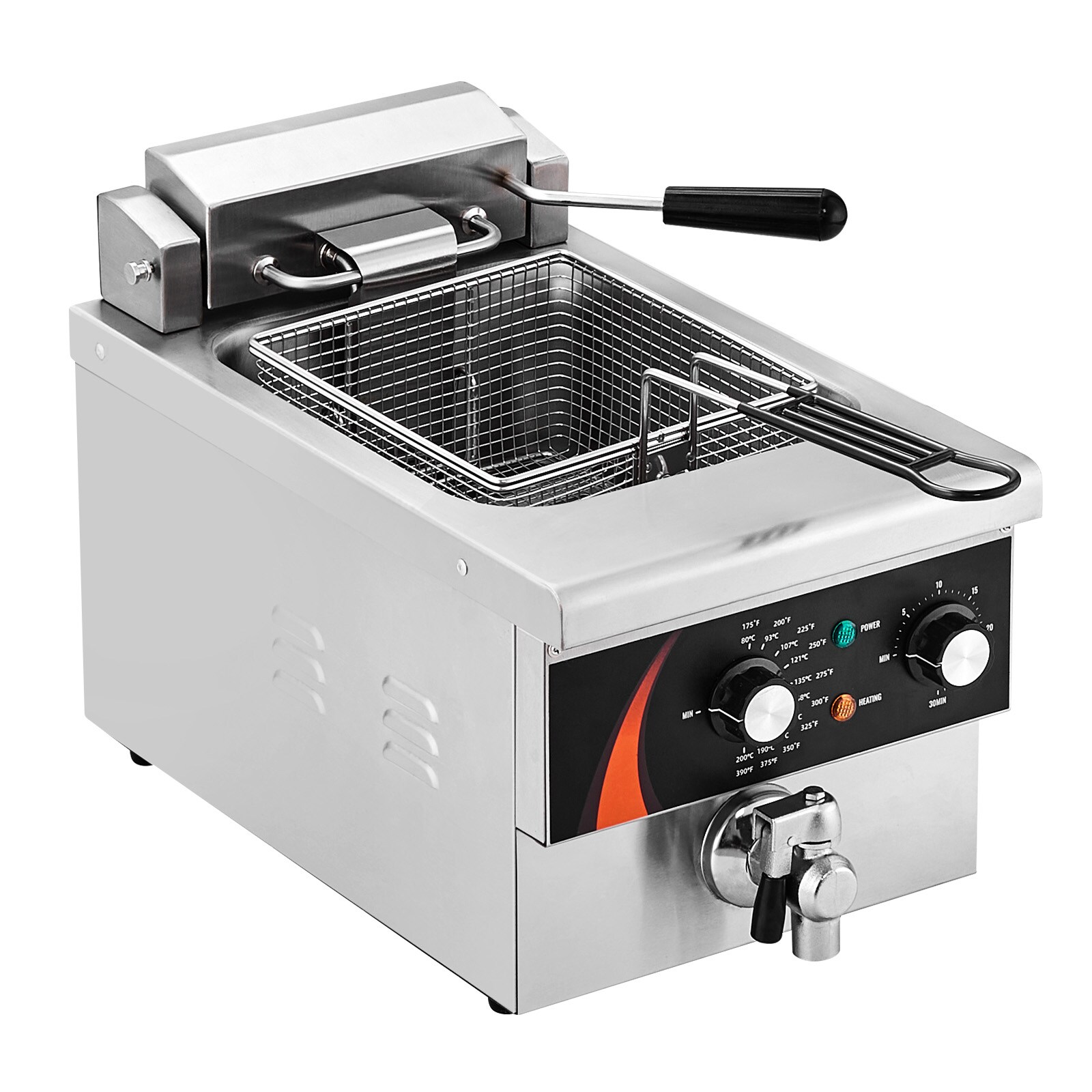 VEVOR SCDGDZGYTGK007051V1 Commercial-Deep-Fryers - View #8