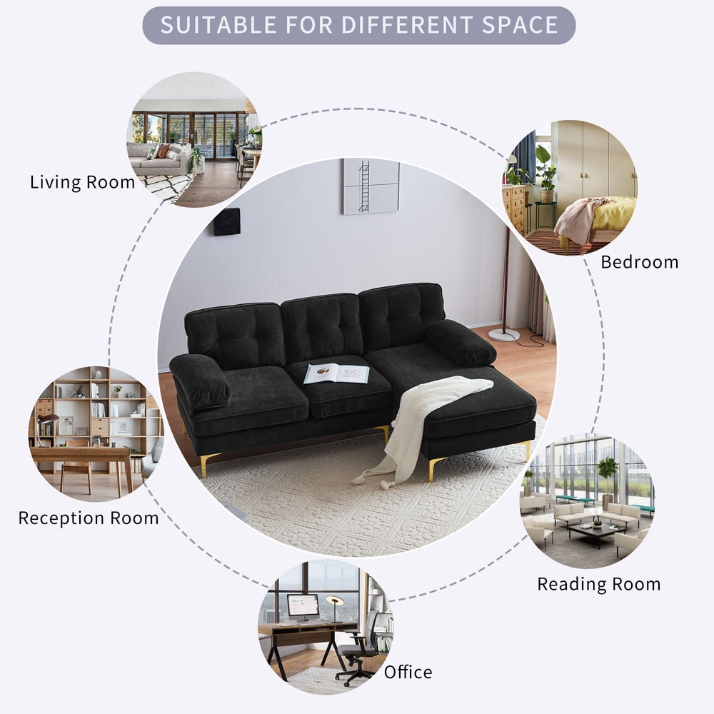 ModernLuxe L-SG000980AAD Sofas-Loveseats - View #4