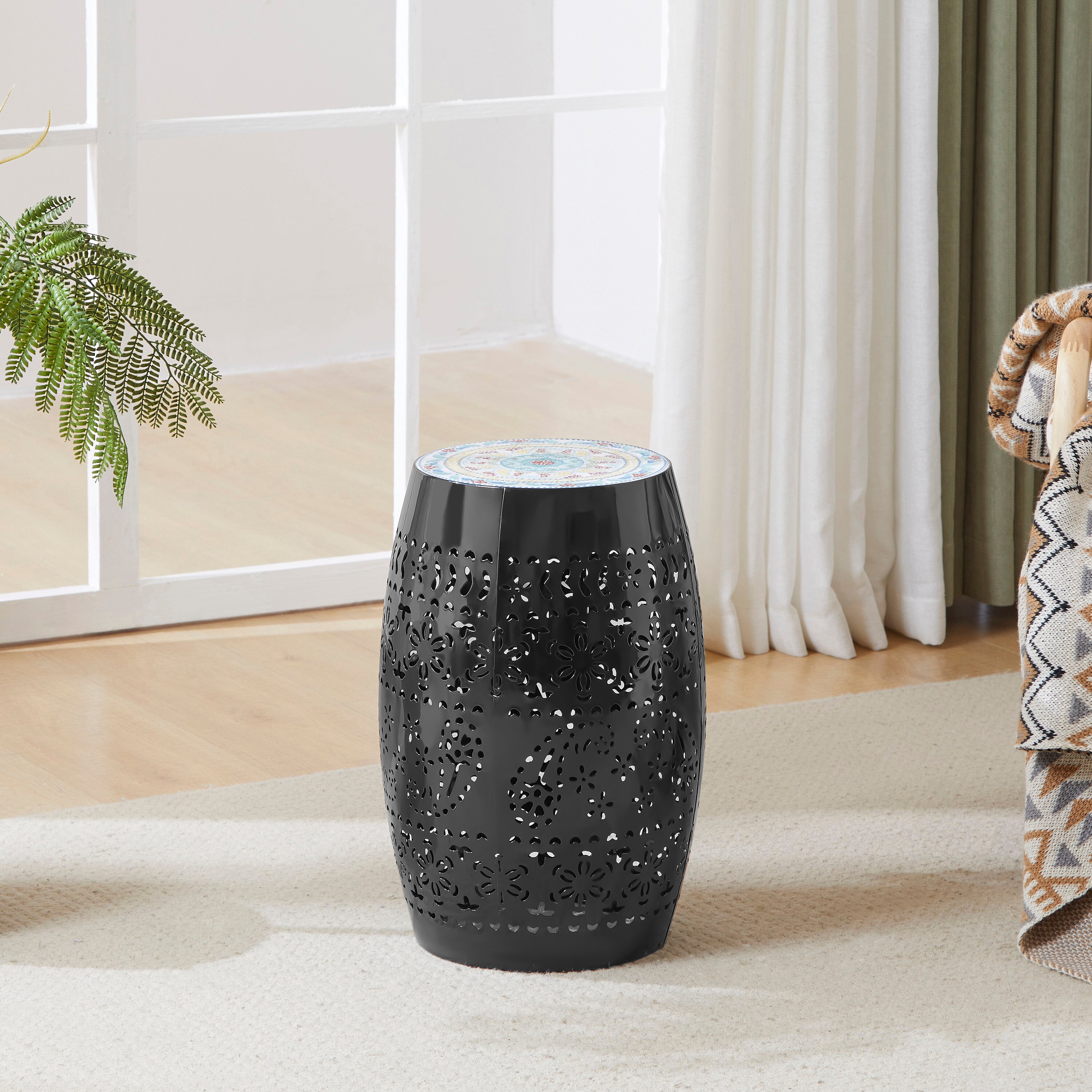 AHIOU HOME ZAAHG-P182369BGS Garden-Stools - View #2