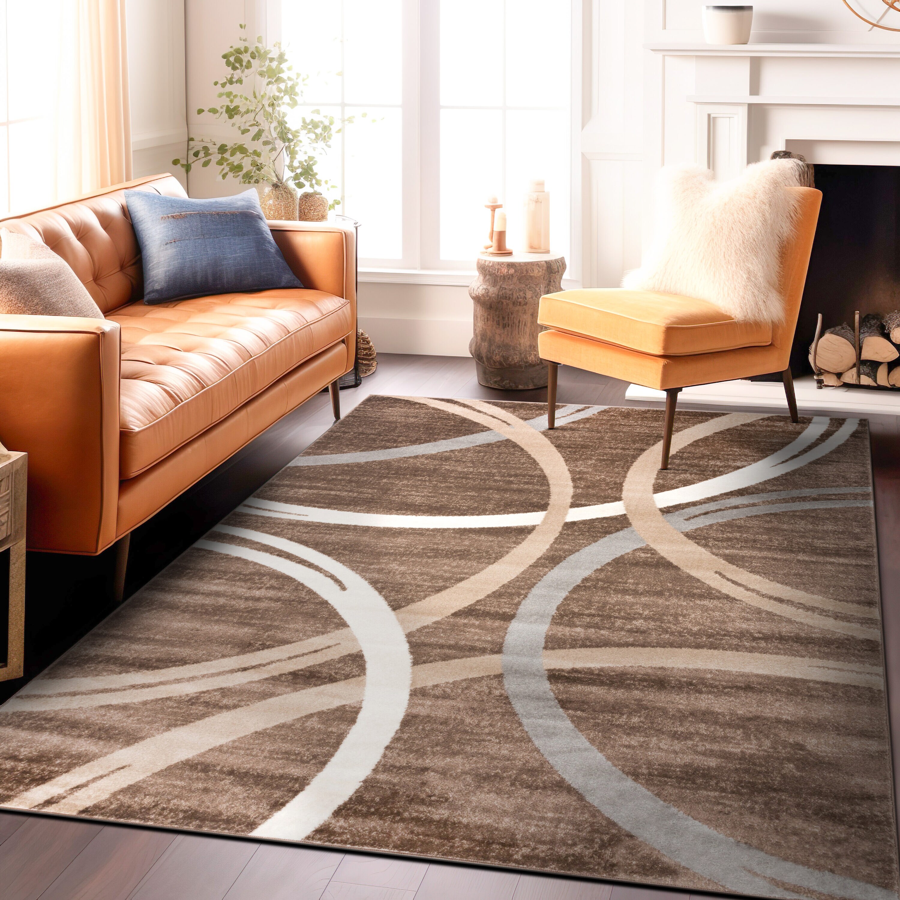 World Rug Gallery 377BROWN8X12 rugs - View #6