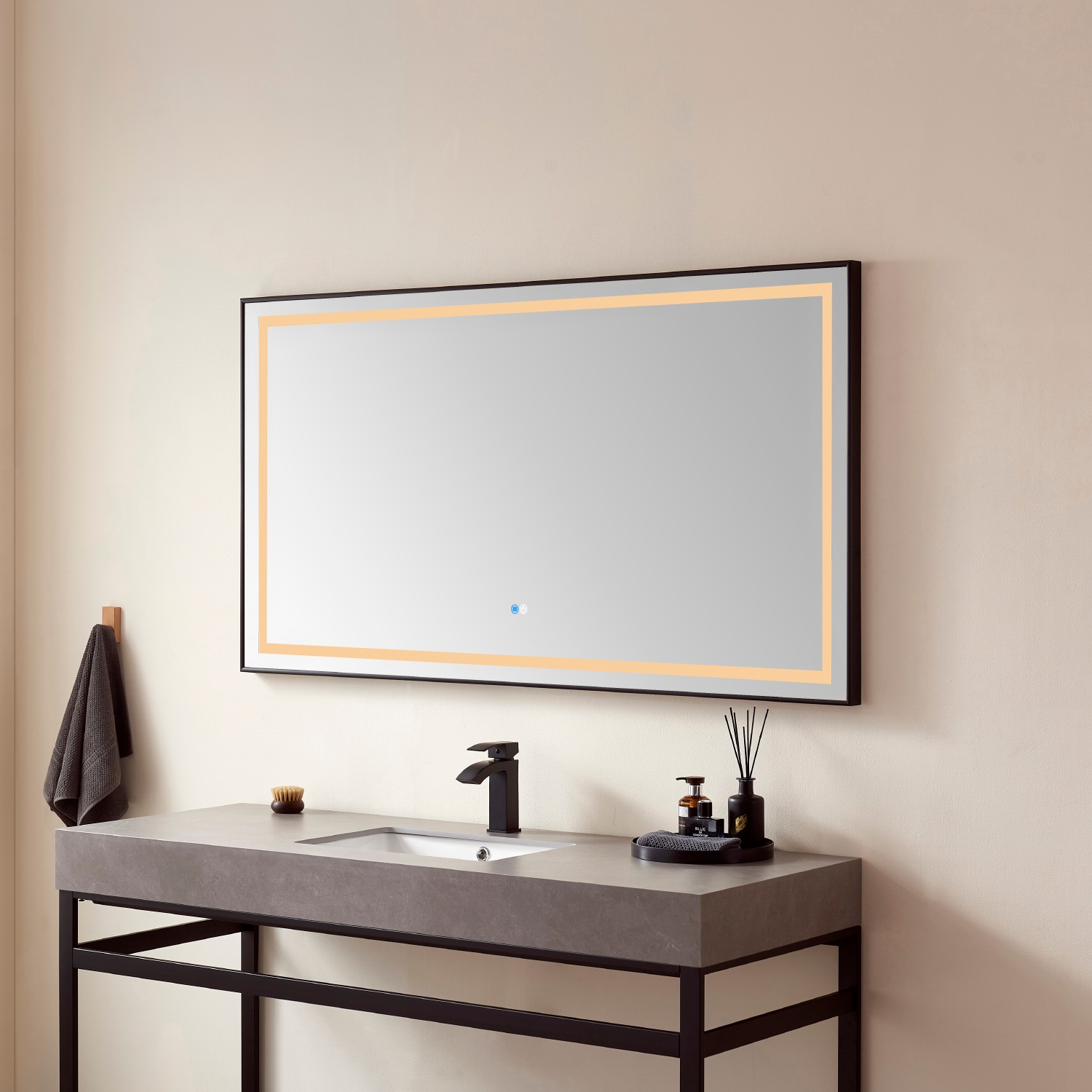 Vinnova 802560-LED-TB Framed-Bath-Mirrors - View #3