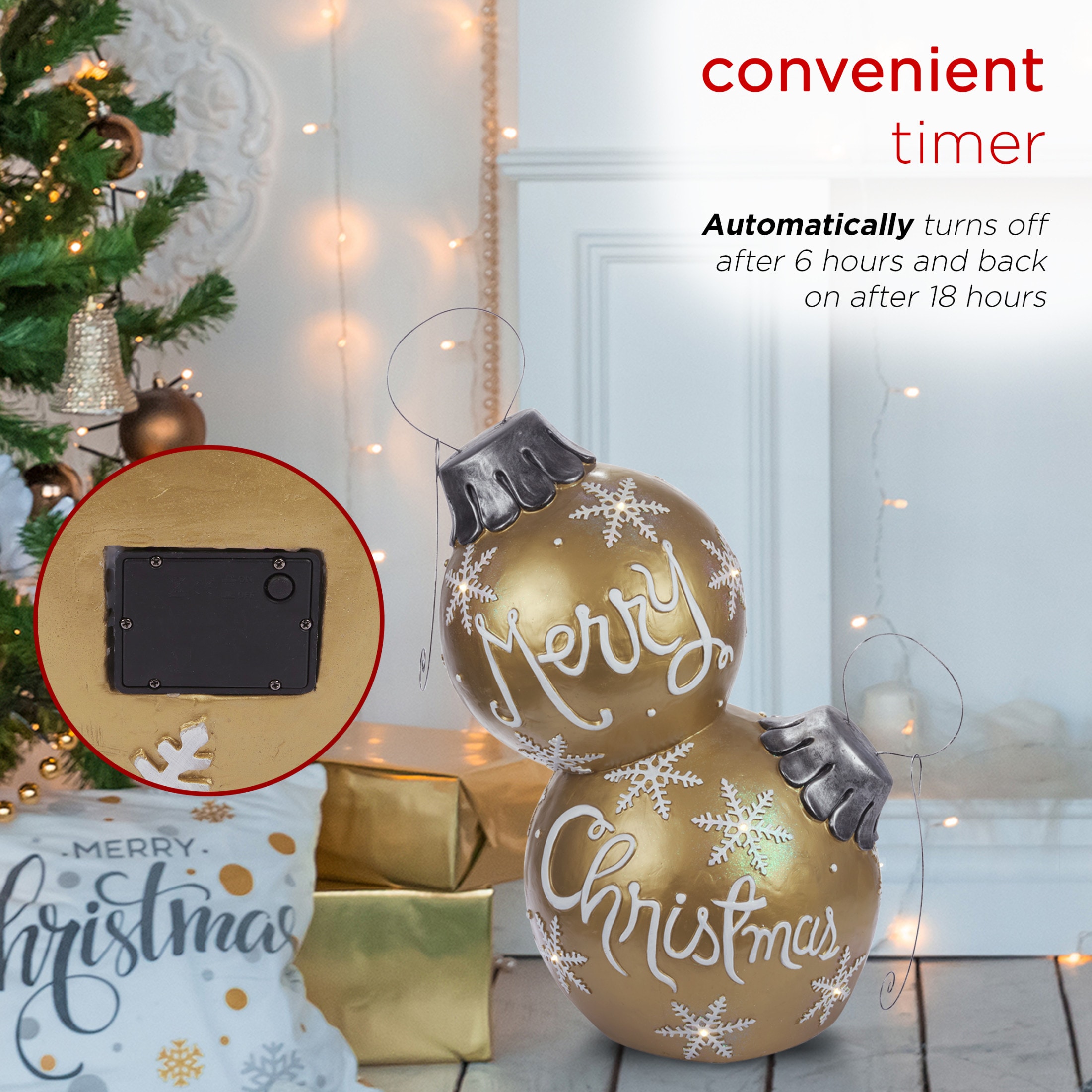 Alpine Corporation ZTY139M Outdoor-Christmas-Decor - View #6