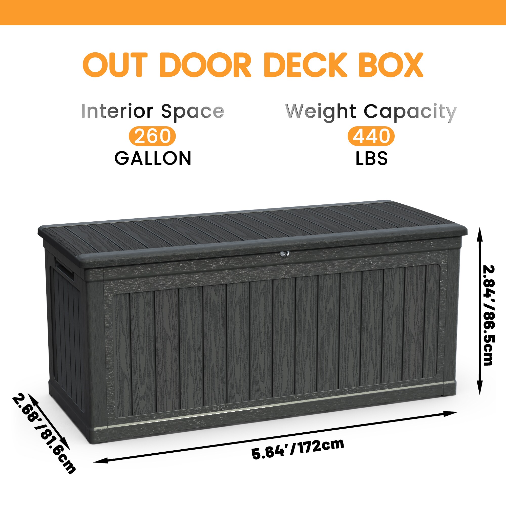 Wooakway FXLS0608-604C30 Deck-Boxes - View #5