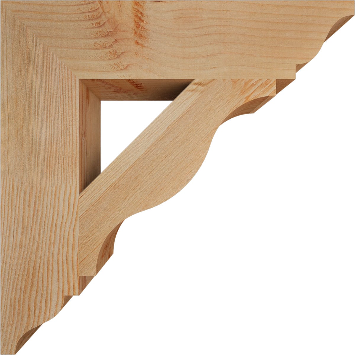 Ekena Millwork BKT04X18X18FST01SDF Exterior-Brackets-Braces - View #3