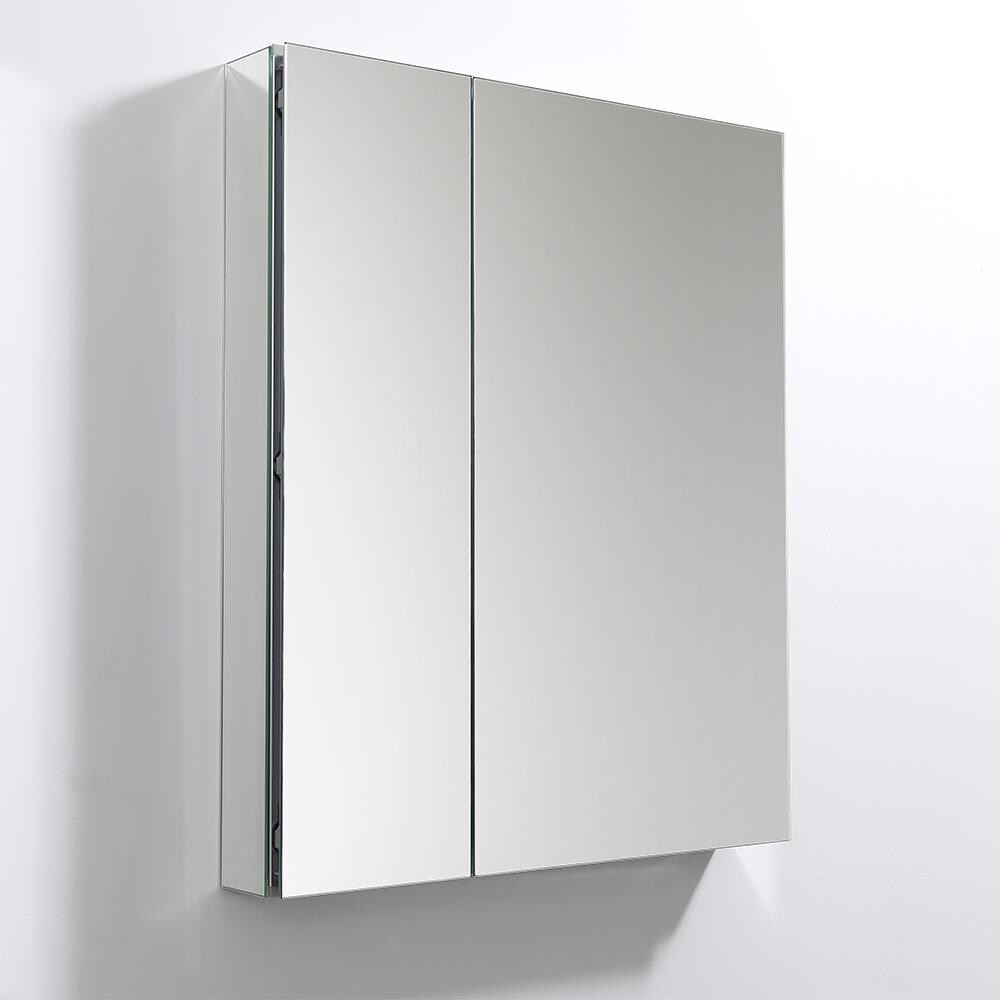 Fresca 36" Frameless Rectangular Bathroom Medicine Cabinet with Mirrors