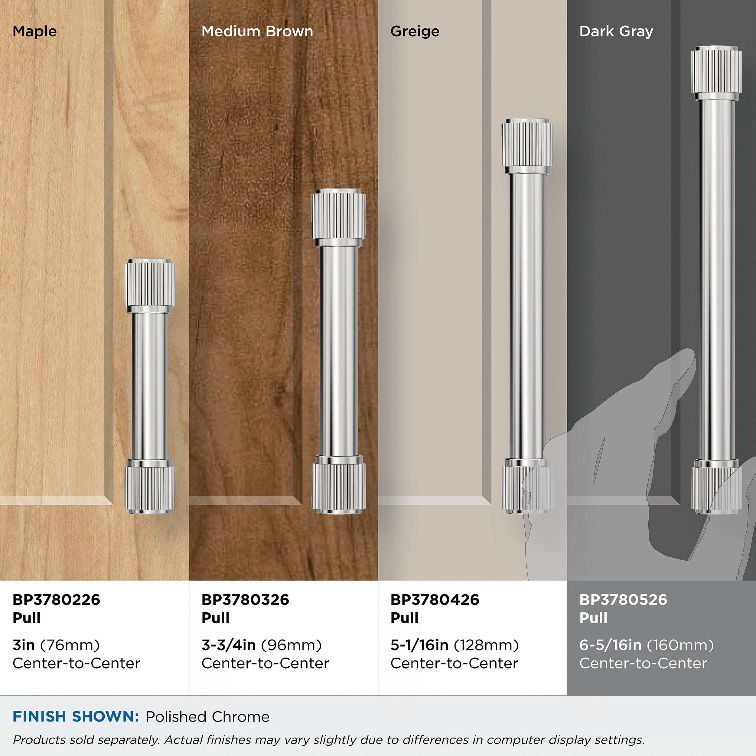 Amerock BP3780526 Cabinet-Pulls - View #7