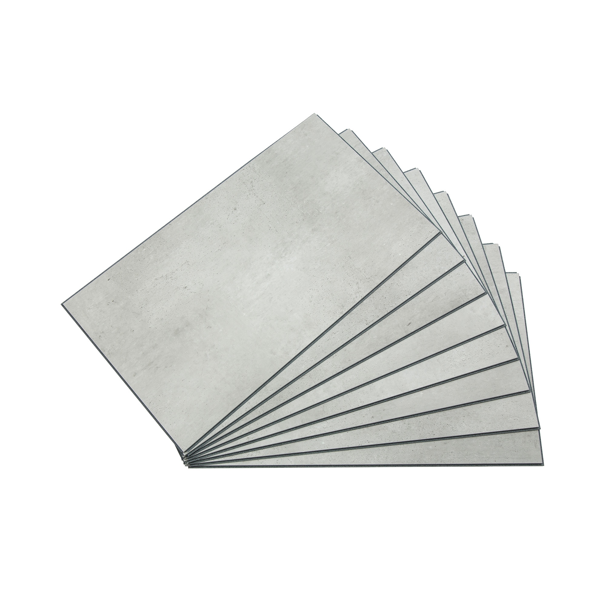 PALISADE 53002L Frost Nickel 26-in x 15-in Matte PVC Stone Look Wall Tile (21.05-sq. ft/ Carton)