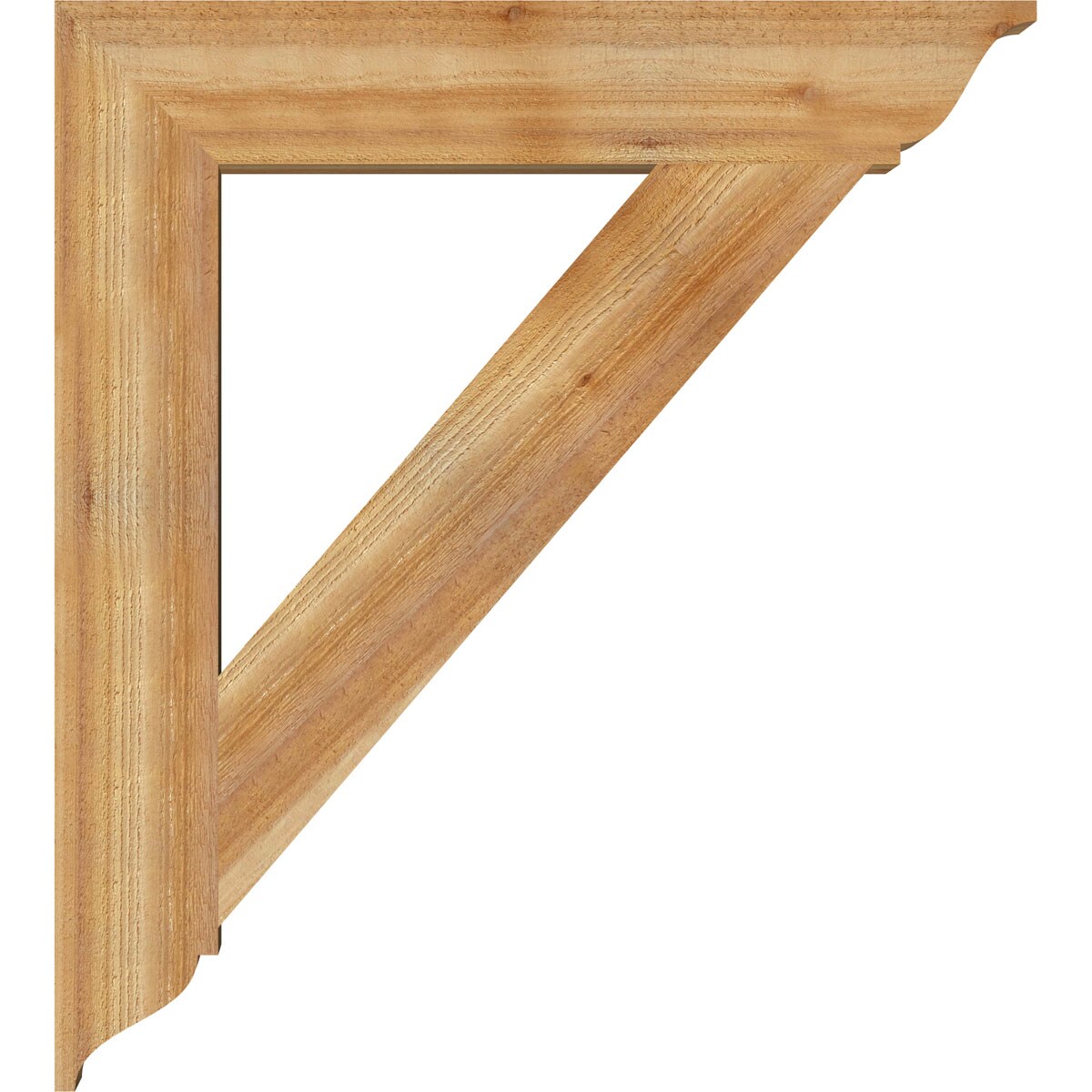 Ekena Millwork BKT06X36X40TRA01RWR Exterior-Brackets-Braces - View #3