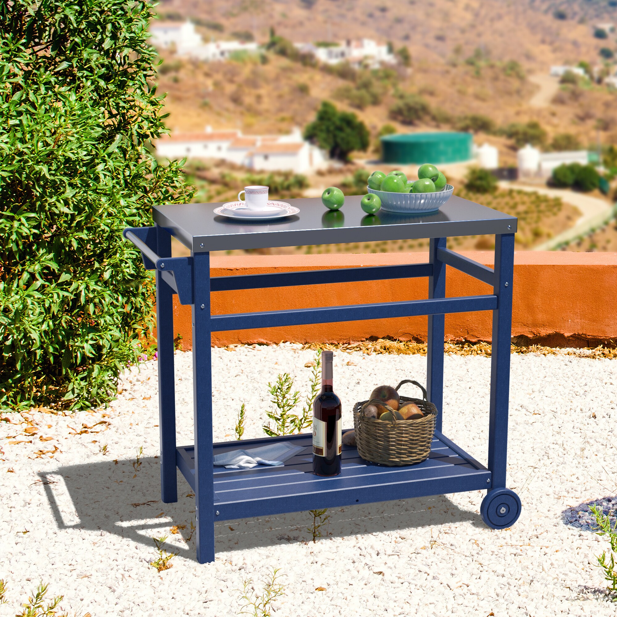 Poly furniture KC-SS01-NB Grill-Carts-Grill-Stands - View #2