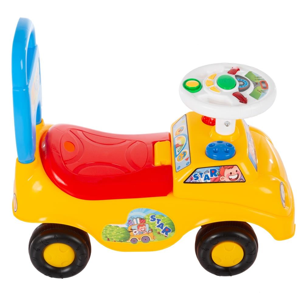 Toy Time Ride-On Airplane- Electronic Toddler Car Riding Toys in the Kids  Play Toys department at