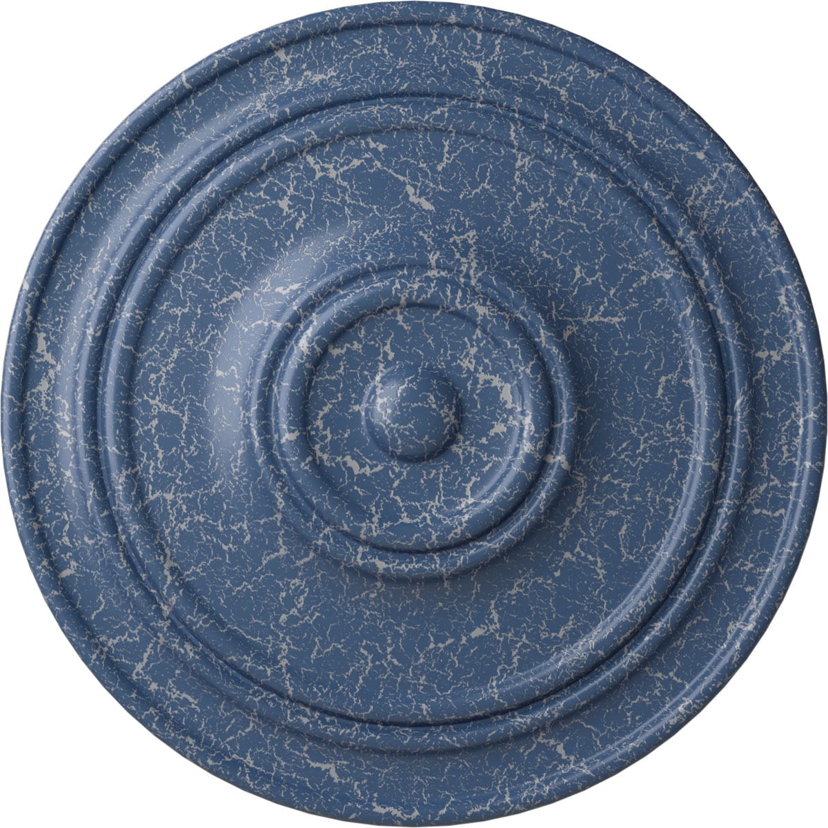 Ekena Millwork CM22CLAMC Classic 21.875-in W x 21.875-in L Americana Crackle Polyurethane Ceiling Medallion