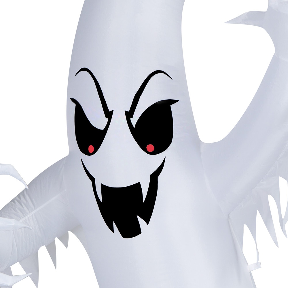Haunted Living 8.01-ft Lighted Ghost Inflatable at Lowes.com