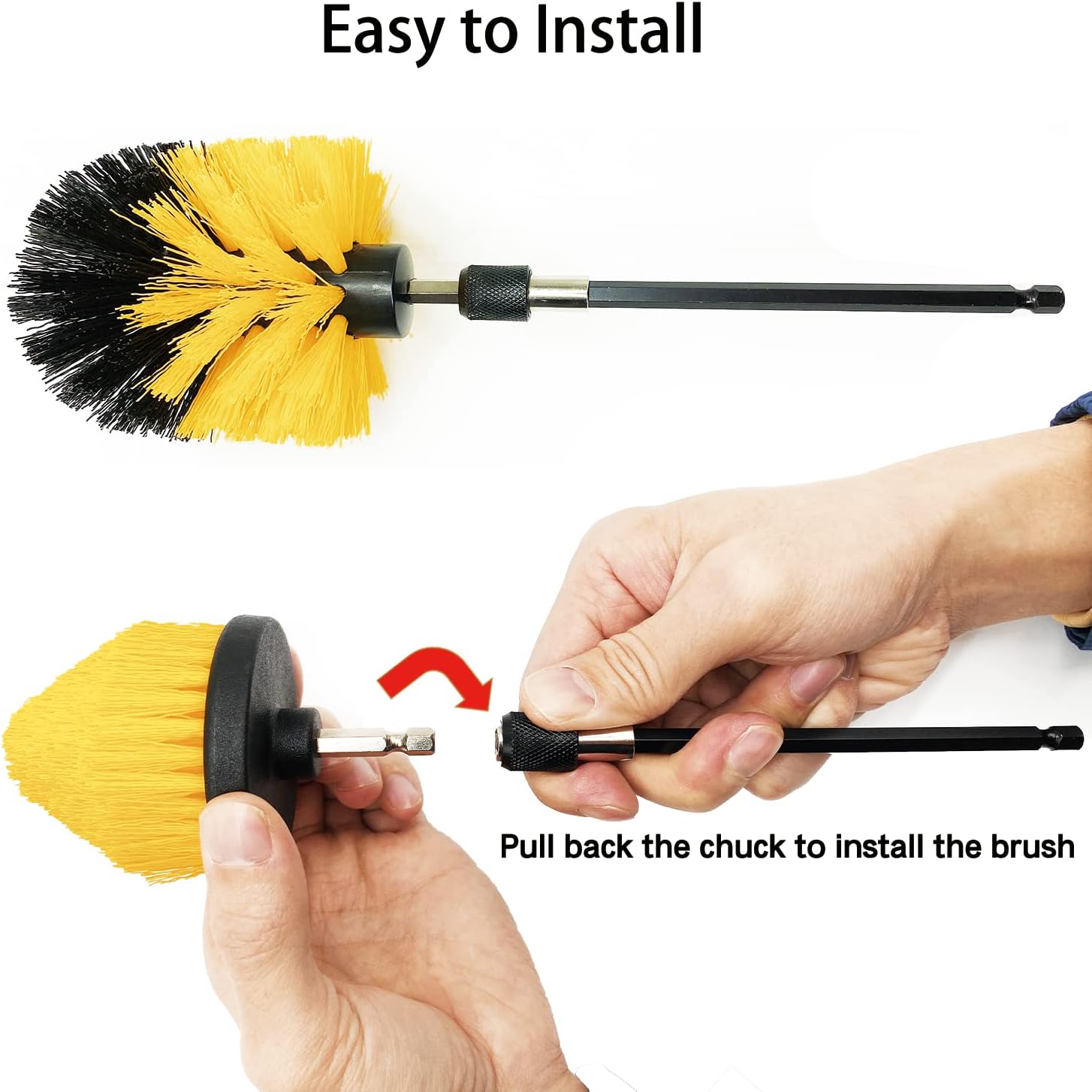 Afoxsos LAF0203B09 Tile-Grout-Brushes - View #4