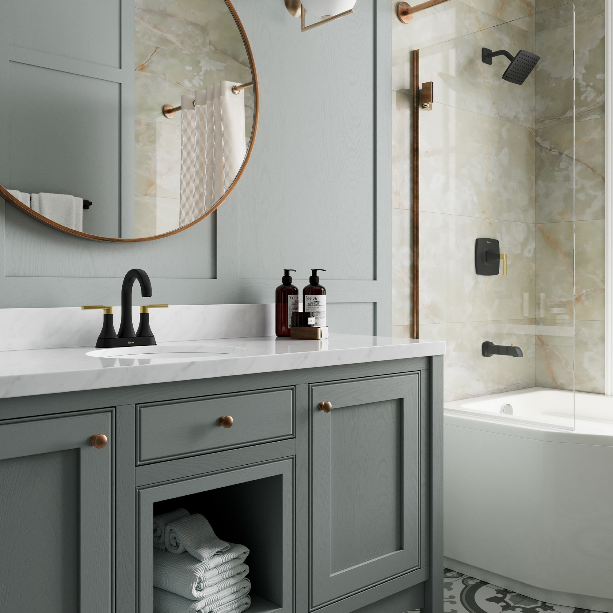 Pfister LF048VRIBBG Lavatory-Faucets - View #12