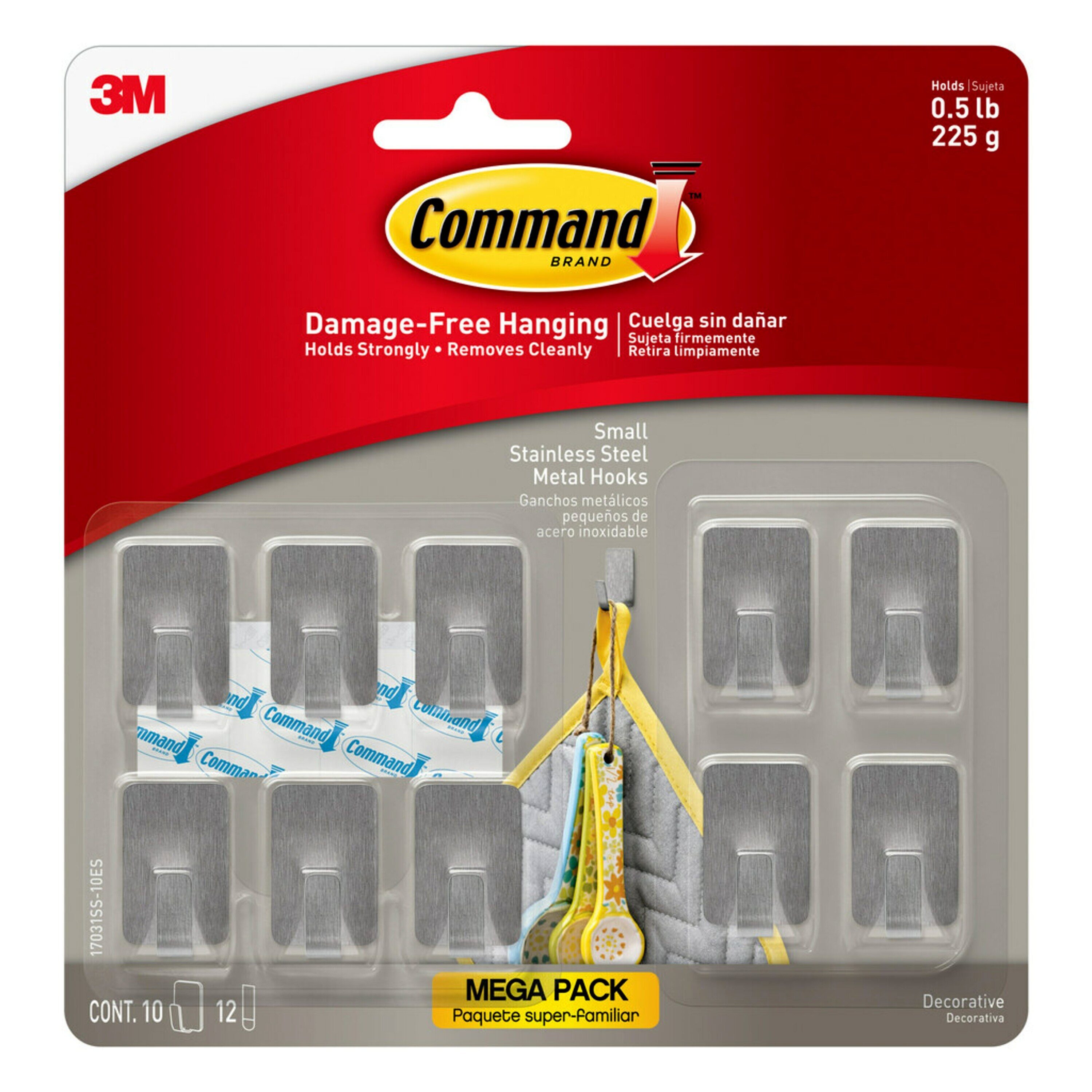 Command 10 lbs. Organizing Caddy (1 Caddy, 4 Large Strips) 17631-ESF - The  Home Depot