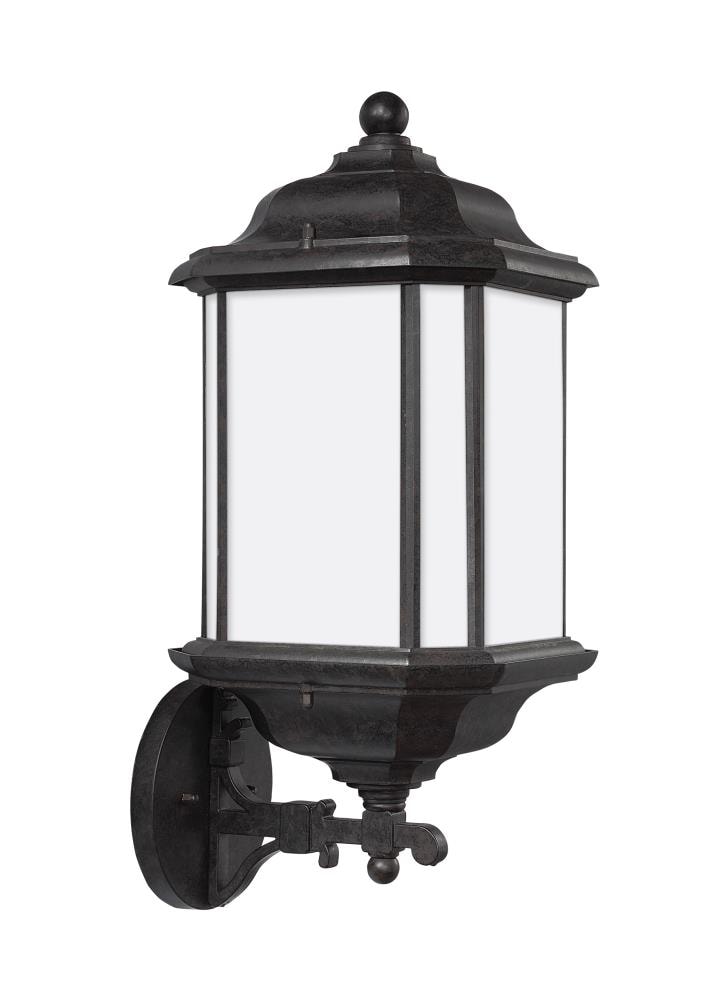 Generation Lighting 84532-746 Kent 1 -Light 19.25-in H Brushed Bronze Hardwired Outdoor Wall Light