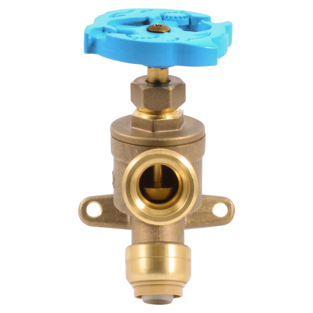 SharkBite 1/2-in Push-to-connect Brass Multi Turn Hose Bibb