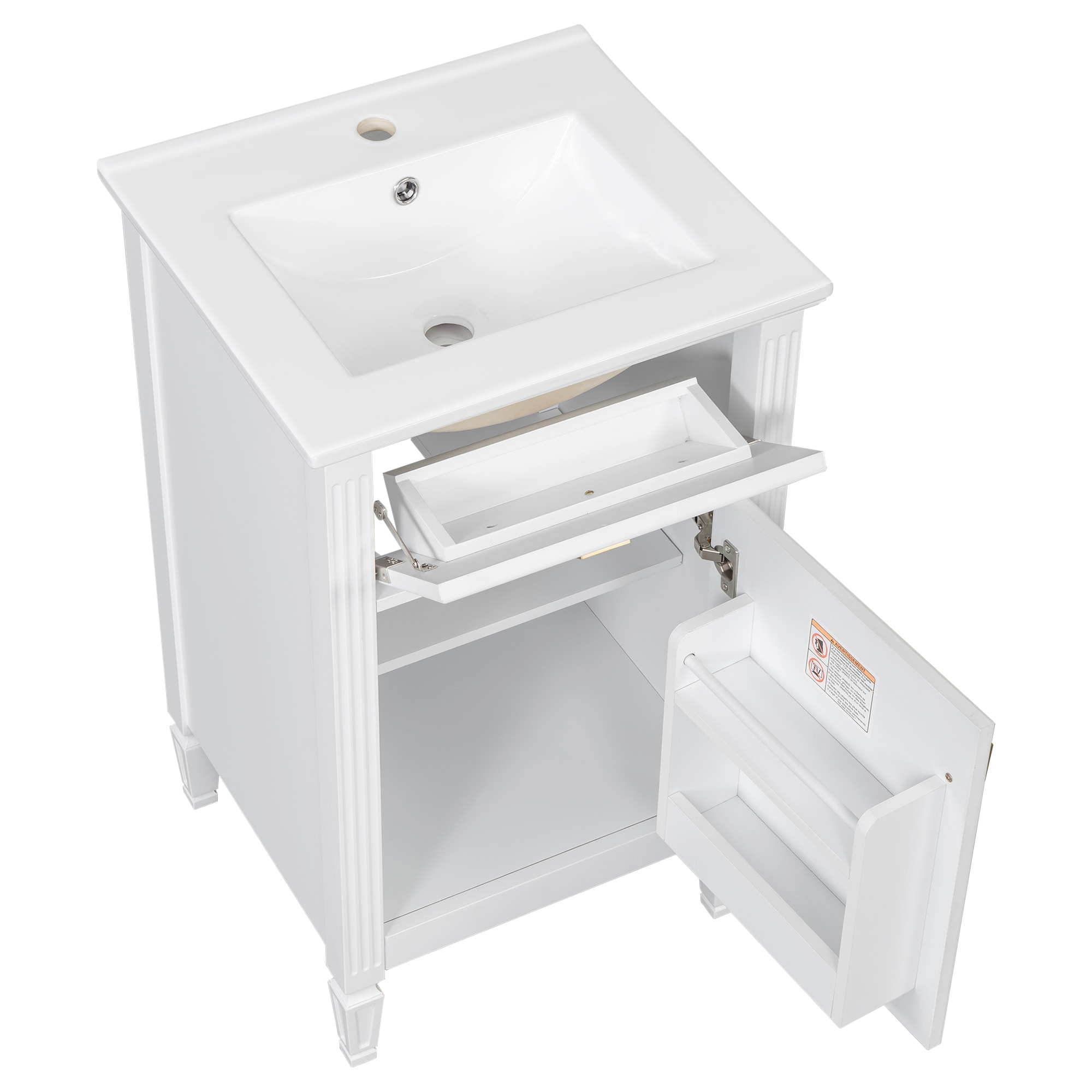 WELLFOR WA918DH Bath-Vanity-Combo - View #10
