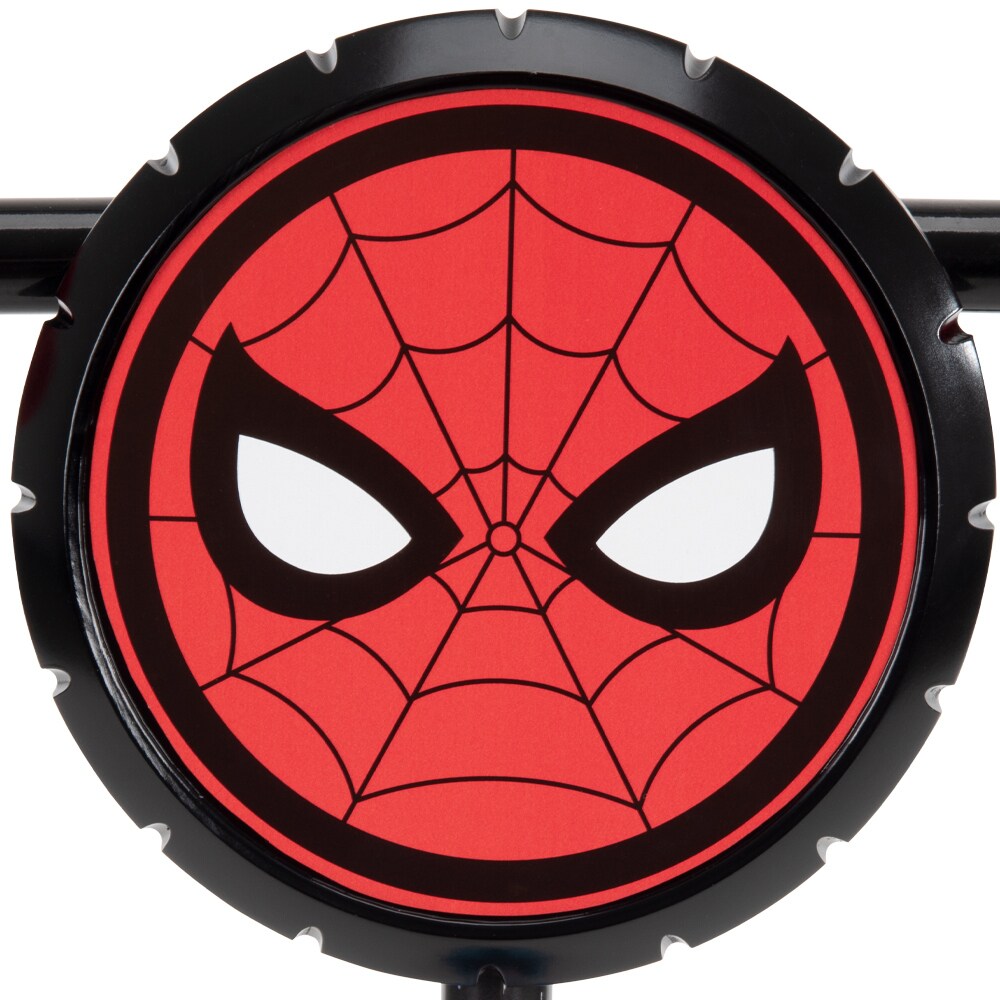 Marvel Spider-Man Kids Electro-Light Scooter, Red