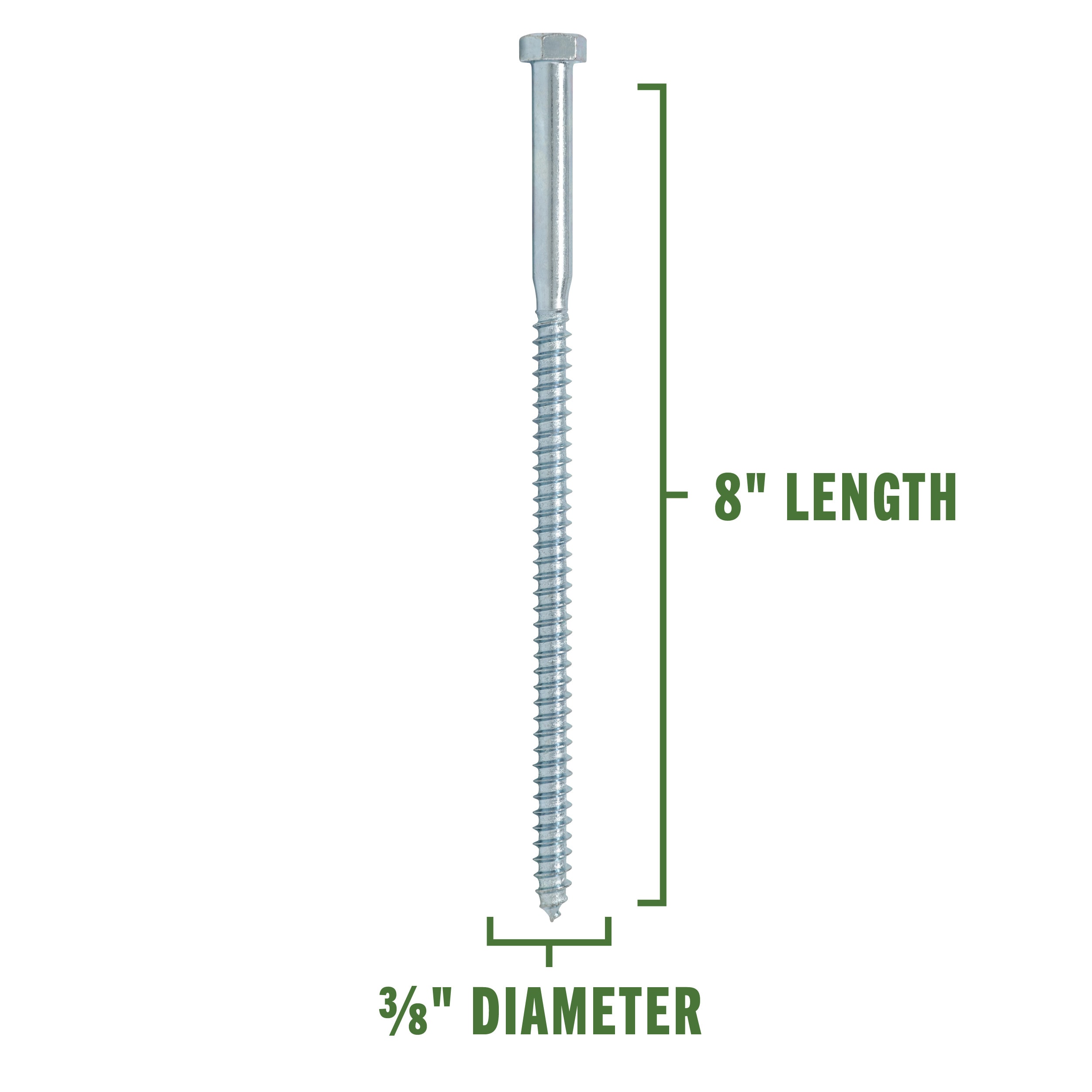 Hillman 230114 Lag-Screws - View #3