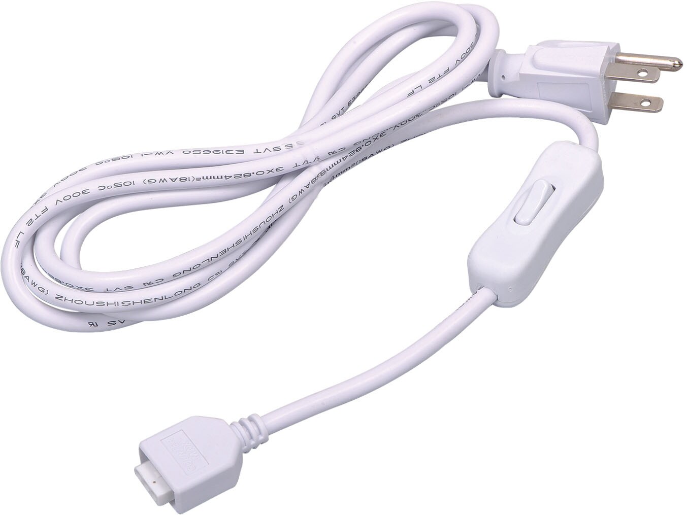 Maxim Lighting 89954WT Cabinet Lighting Cord and Plug