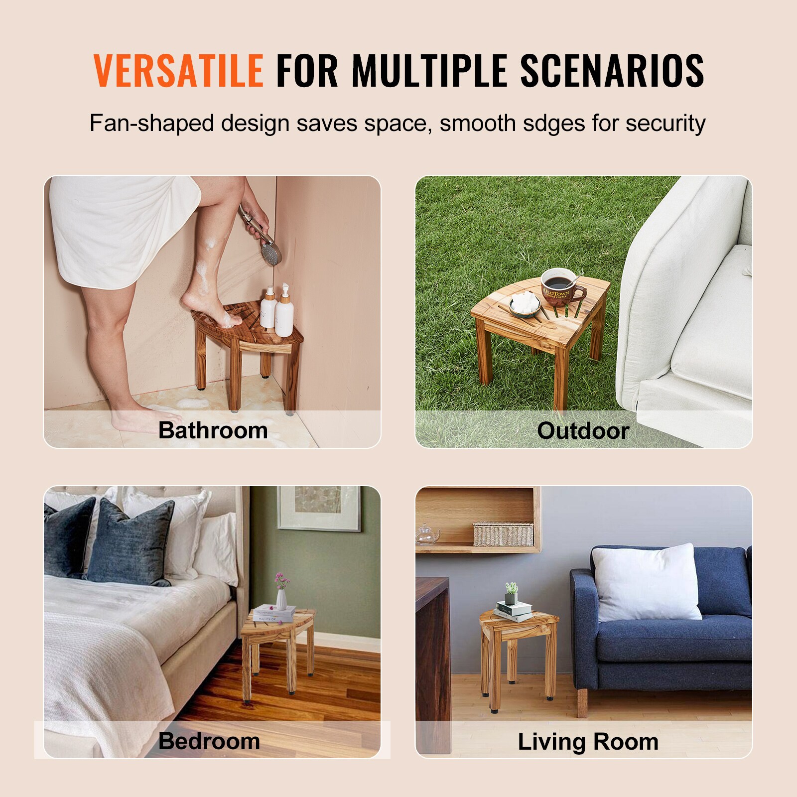 VEVOR SCJDYM115INC02580V0 Bath-Safety-Seats-Benches - View #6