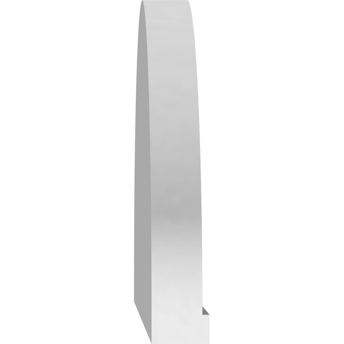 Ekena Millwork PEDPS046X125ELL01 Exterior-Window-Trim - View #4