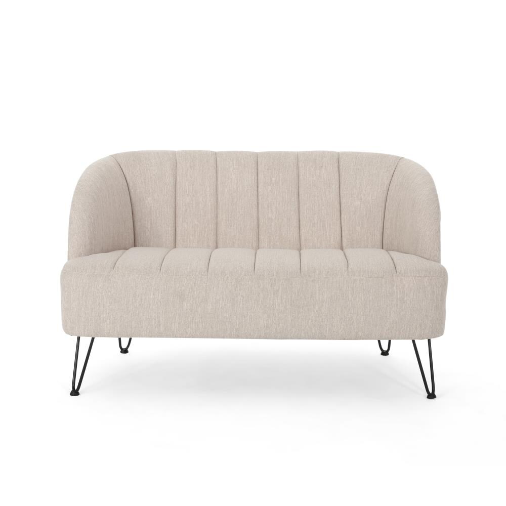 Best Selling Home Decor 309514 Lupine 49.5-in Modern Beige 2 -seater Loveseat