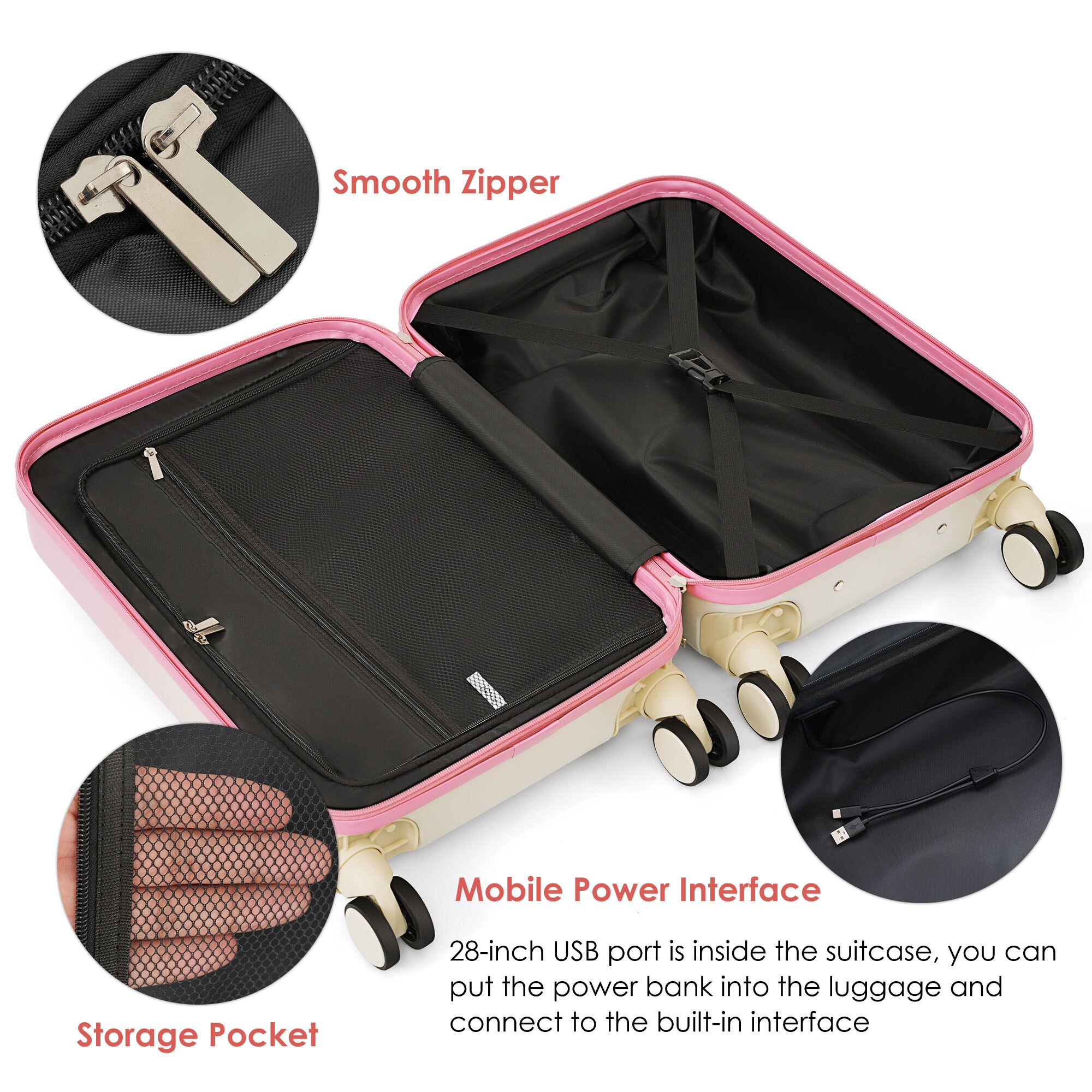 Bybafun YD9600011 Luggage-And-Luggage-Sets - View #13