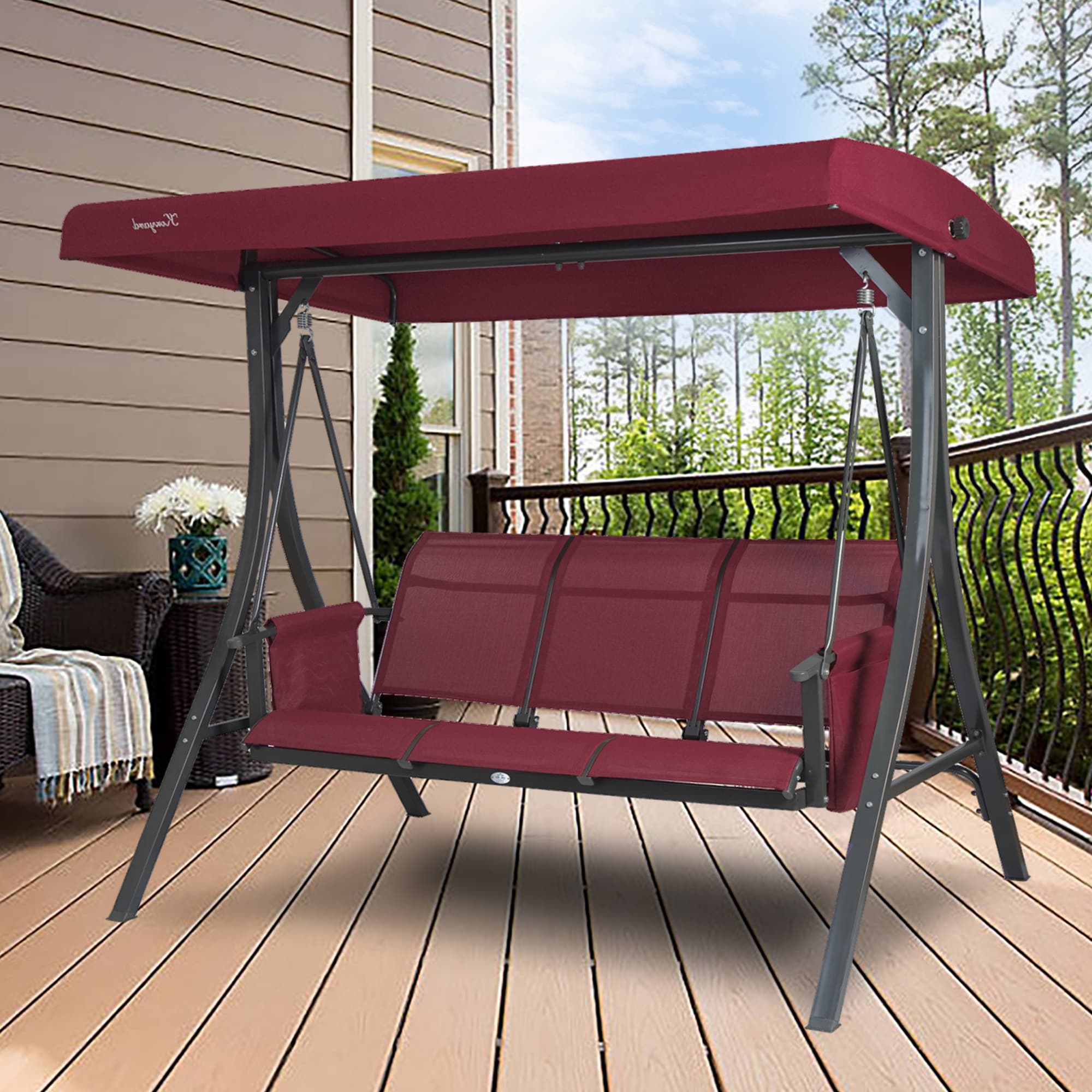 Kozyard KZSW3409R Swing-Gliders - View #2
