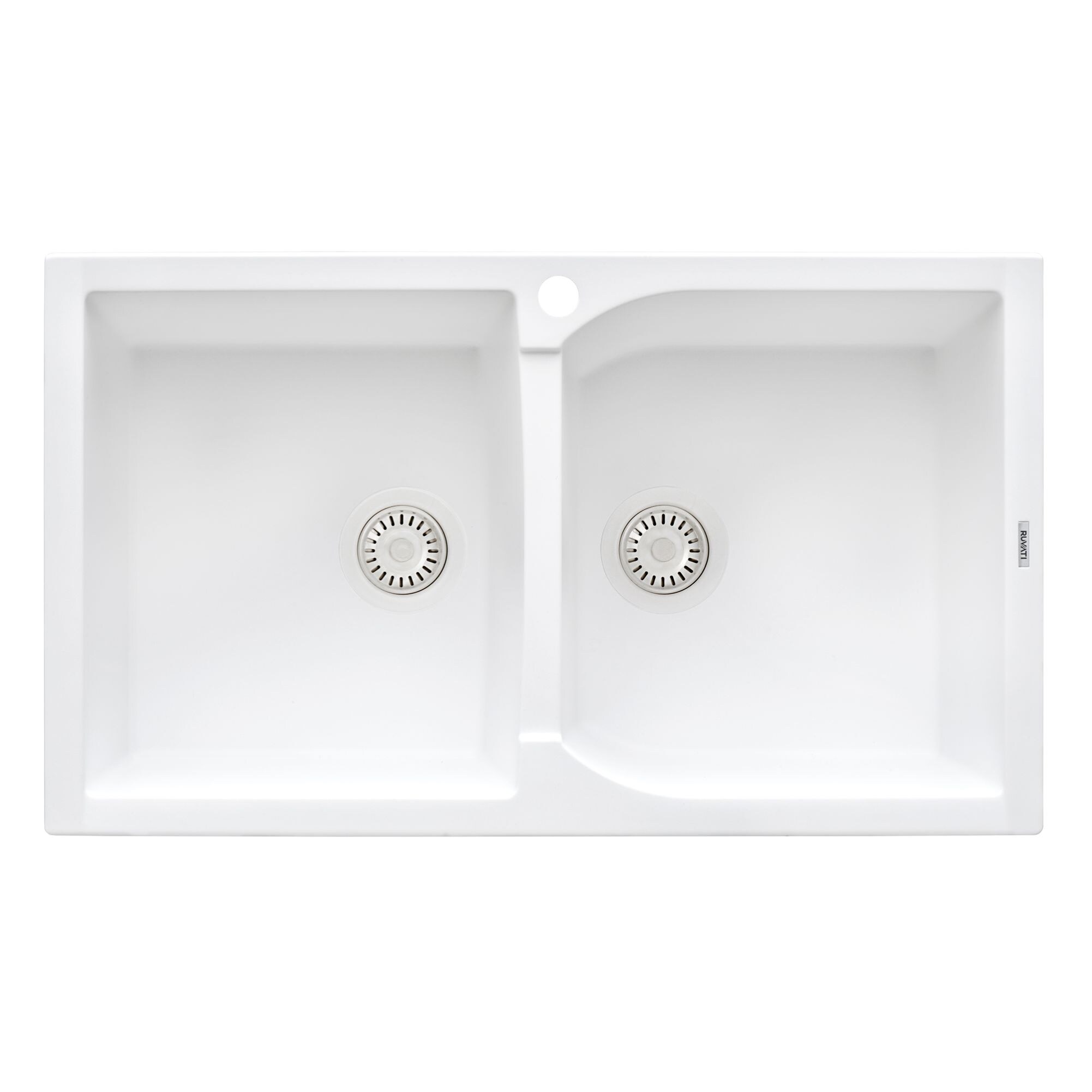 Ruvati RVG1319WH Kitchen-Sinks - View #5