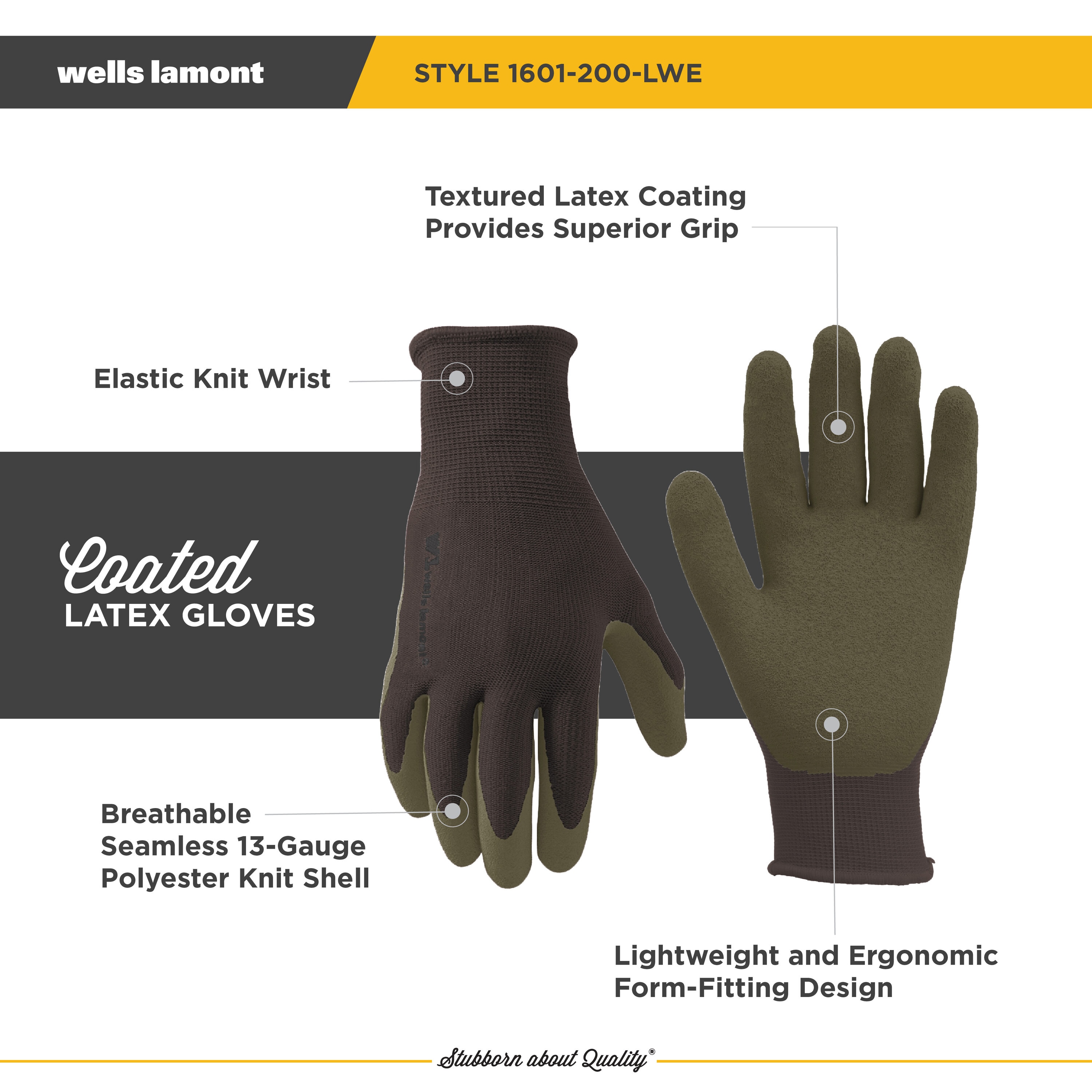 Wells Lamont 1601L-200-LWE Work-Gloves - View #3