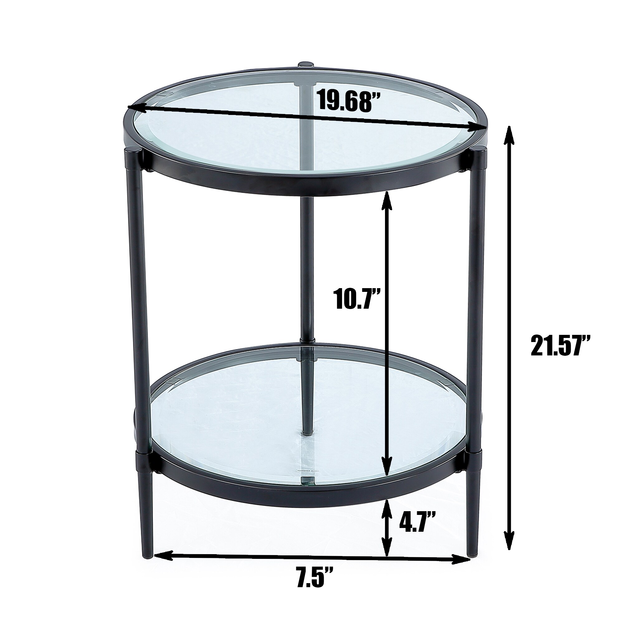 Clihome BH-WF192556AAB Coffee-Tables - View #6