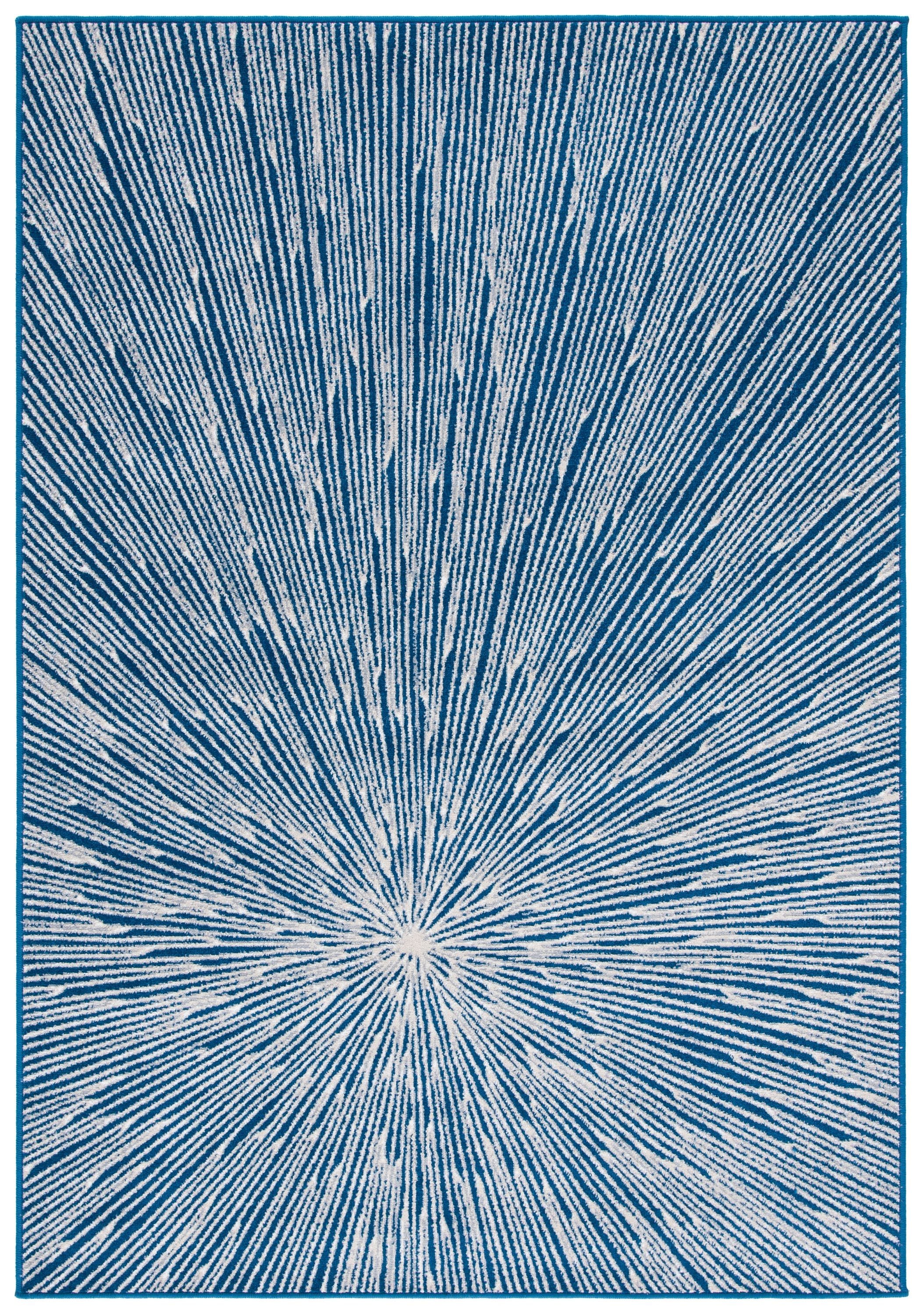 Safavieh BMT136N-8 Belmont Greta 8 x 10 (ft) Loomed Polypropylene Navy/Gray Rectangular Indoor Abstract Bohemian/Eclectic Area rug