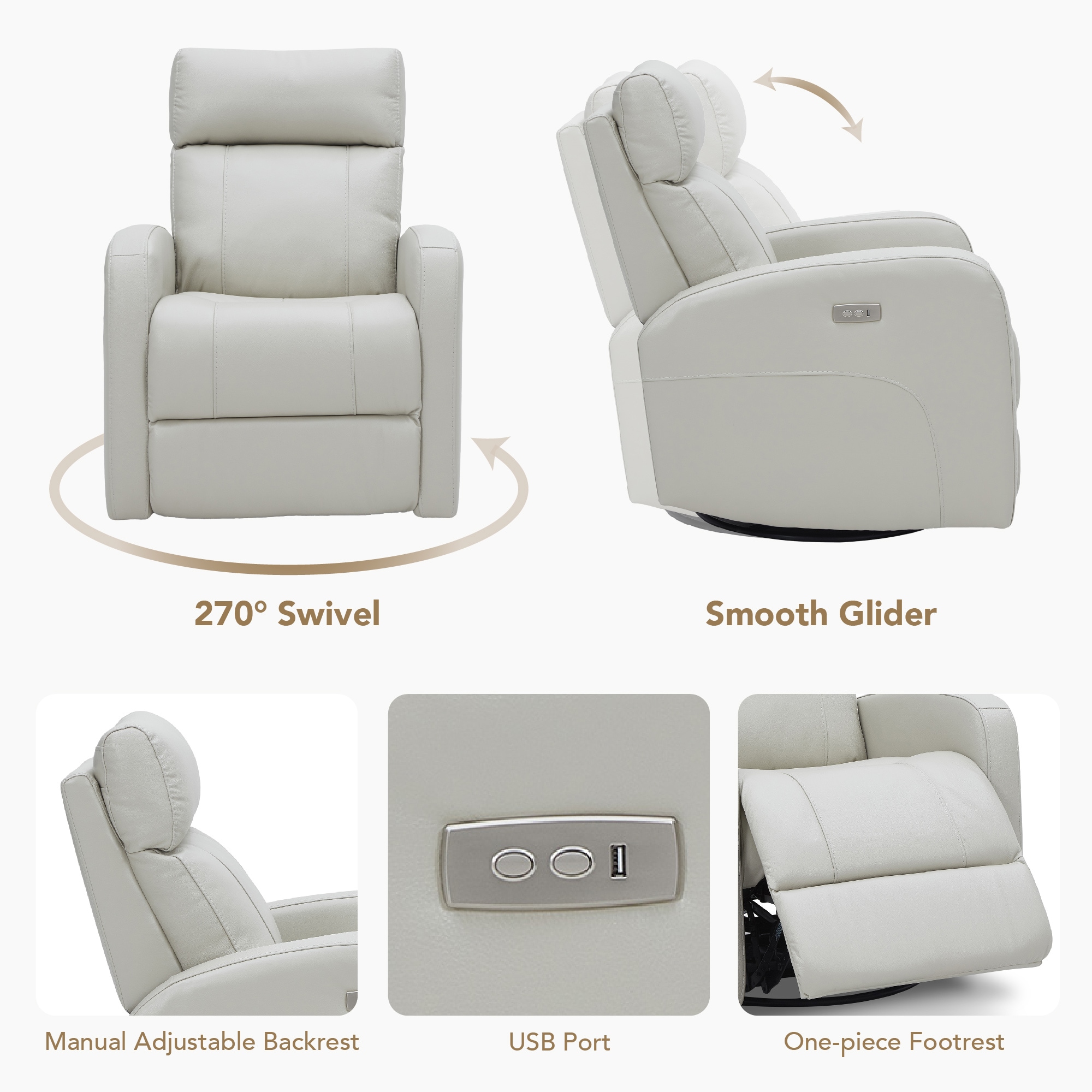 Circle 55 LWSM79098-L1020 recliners - View #4
