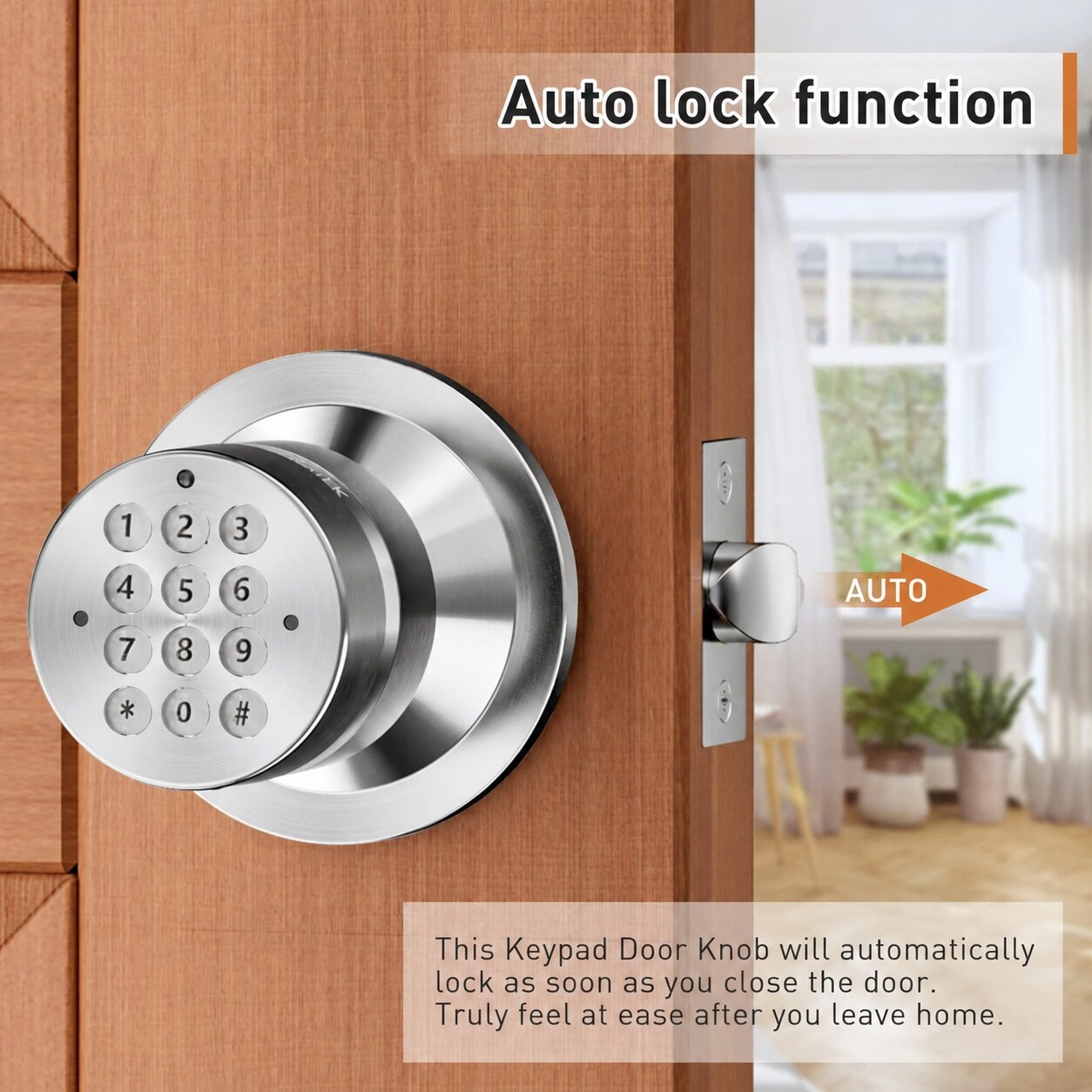 Justincity LJT0804J311 Electronic-Door-Locks - View #3